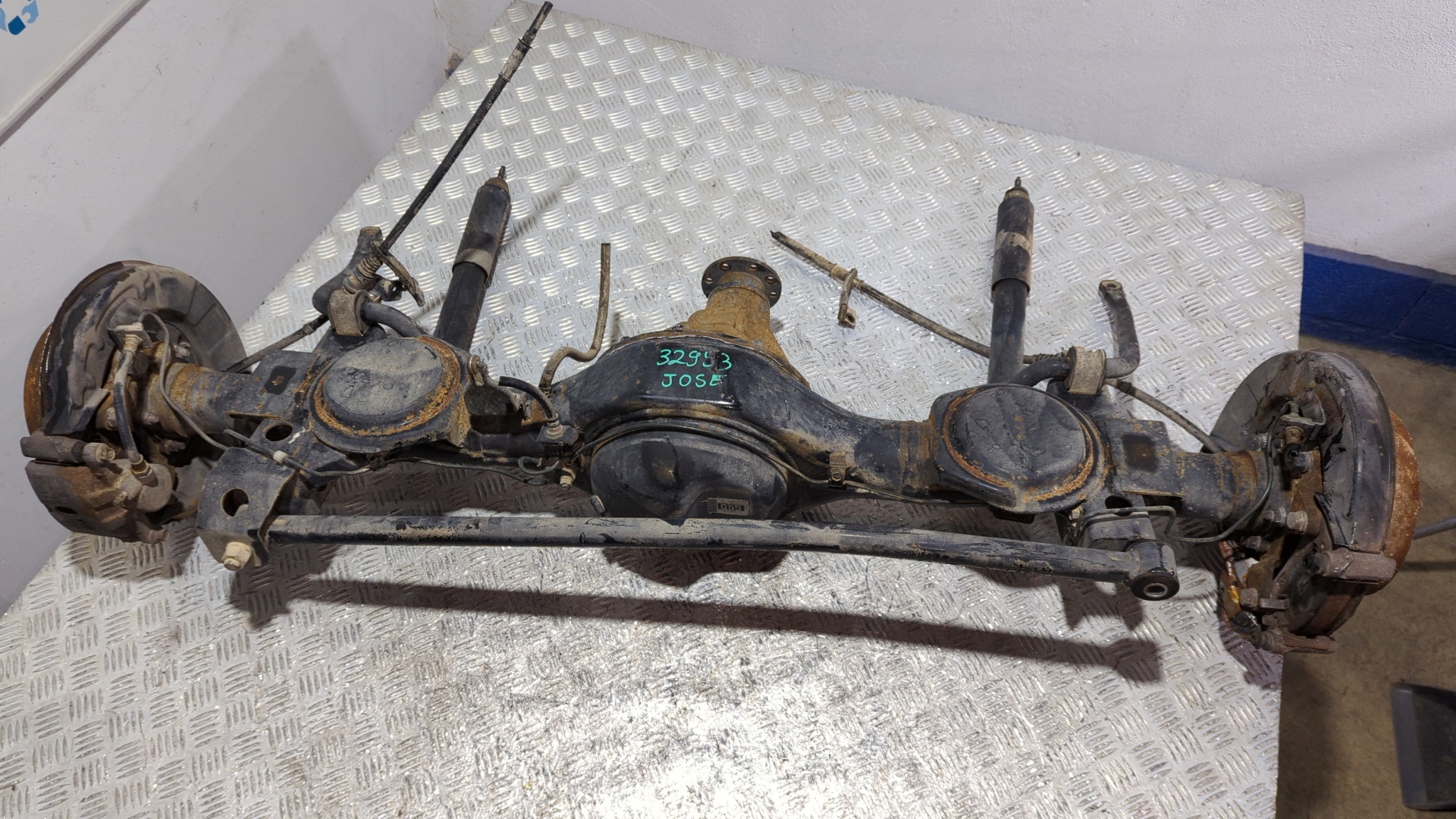 PUENTE TRASERO MITSUBISHI GALLOPER (HYUNDAI) - vista 7