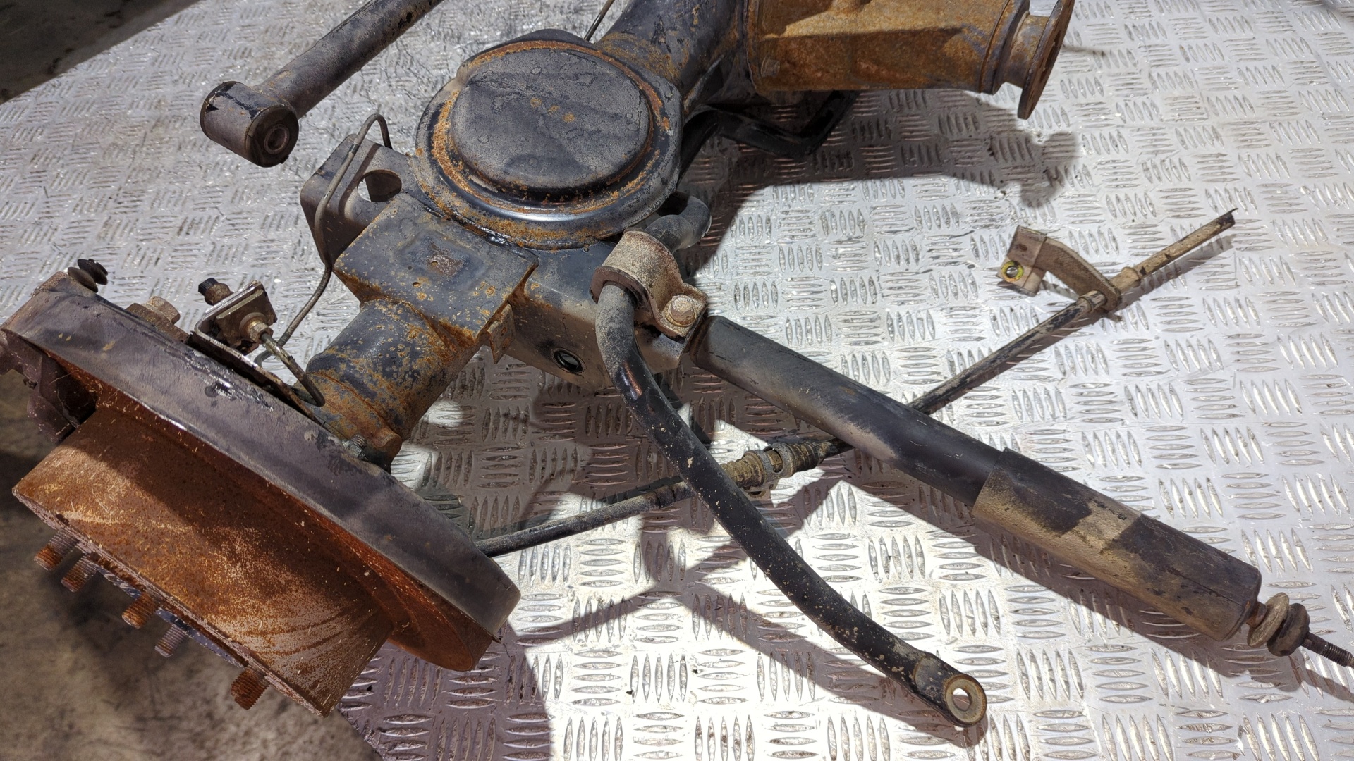 PUENTE TRASERO MITSUBISHI GALLOPER (HYUNDAI) - vista 4