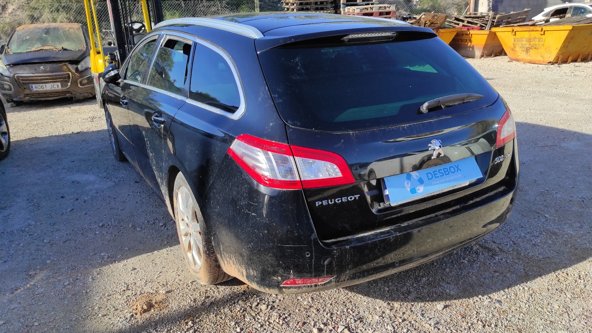 CINTURON DELANTERO IZQUIERDO PEUGEOT 508 SW - vista 12