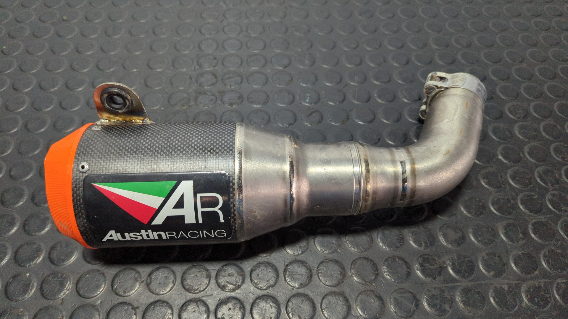 TUBO ESCAPE TRASERO KTM 125 DUKE