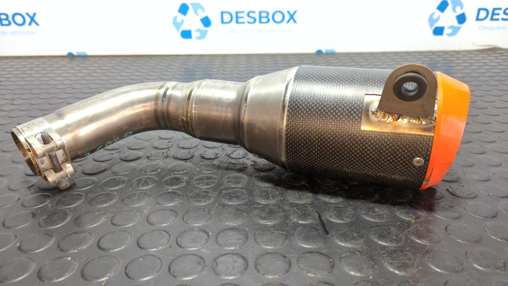 TUBO ESCAPE TRASERO KTM 125 DUKE - vista 4