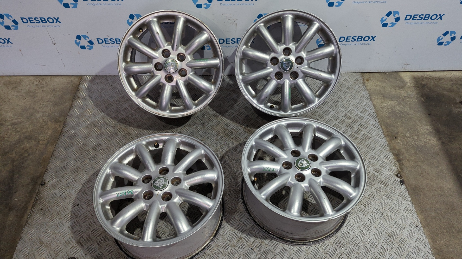 JUEGO LLANTAS JAGUAR S-TYPE