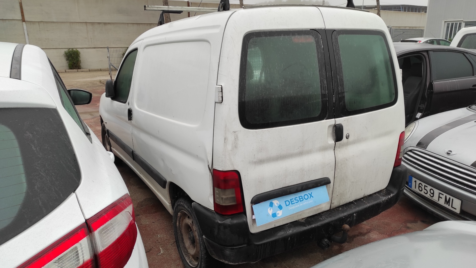 PARAGOLPES TRASERO PEUGEOT PARTNER (S2) - vista 7