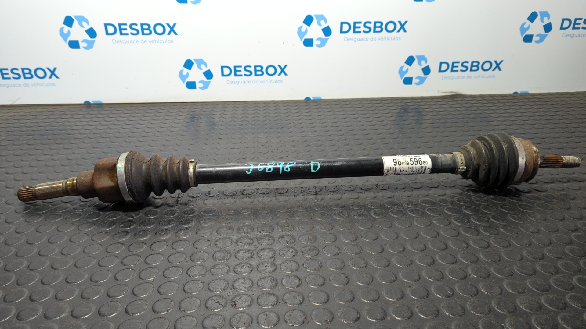 TRANSMISION DELANTERA DERECHA PEUGEOT 208