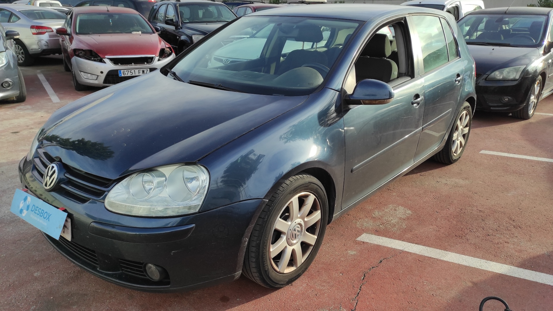 CERRADURA PUERTA DELANTERA IZQUIERDA VOLKSWAGEN GOLF V BERLINA (1K1) - vista 3