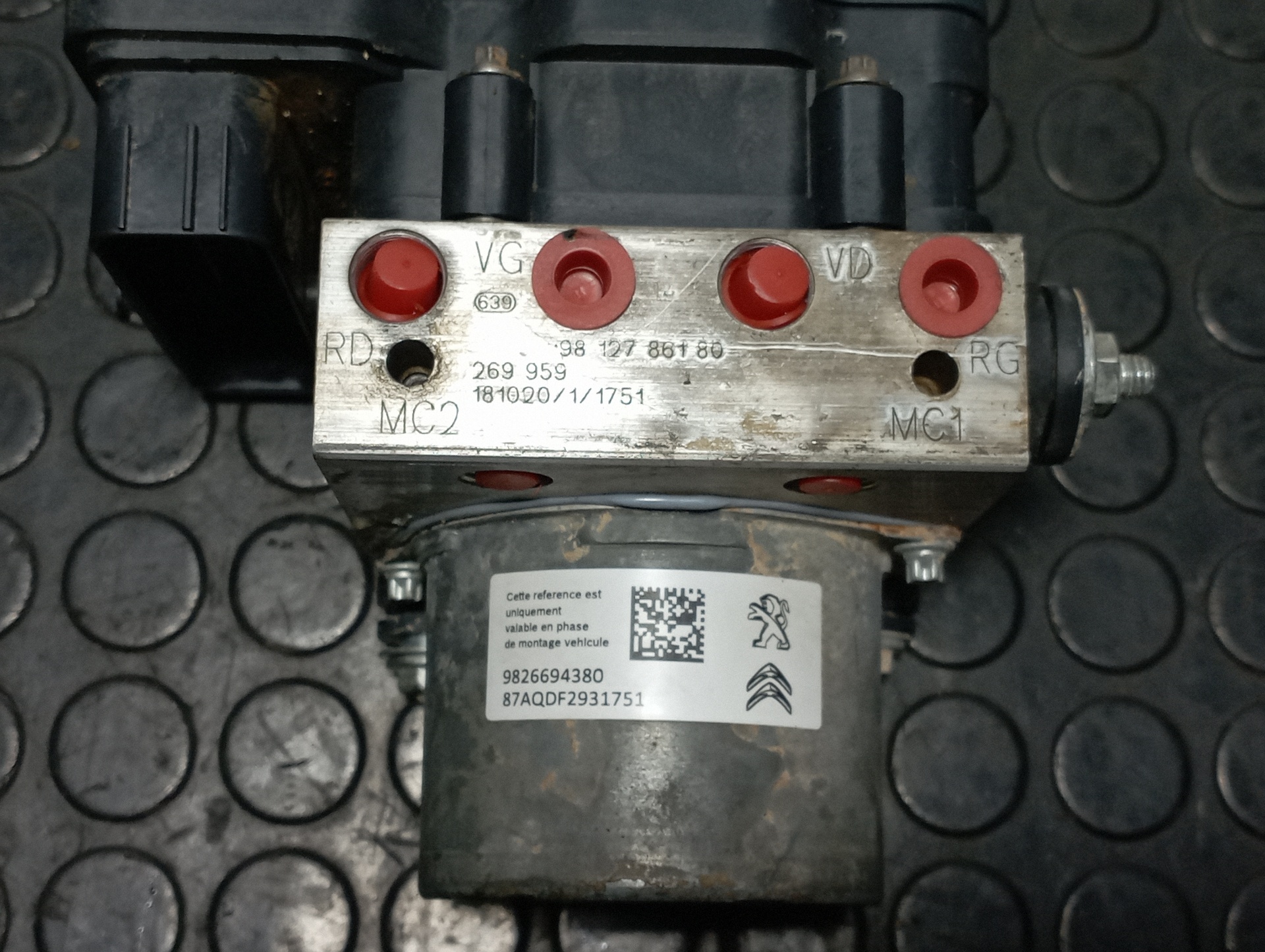 ABS CITROEN GRAND C4 SPACETOURER B