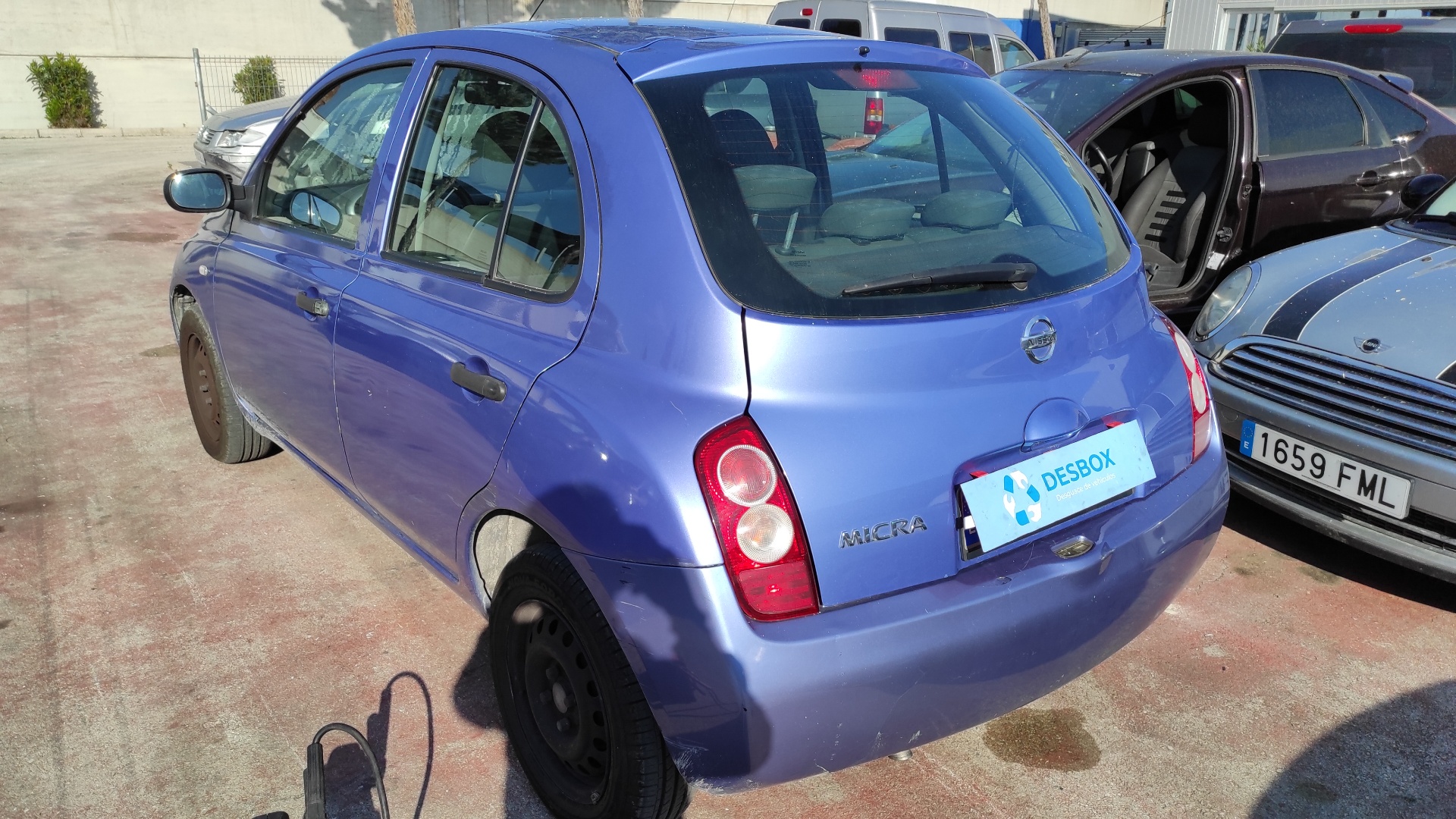 GUARNECIDO PUERTA DELANTERA IZQUIERDA NISSAN MICRA (K12E) - vista 6