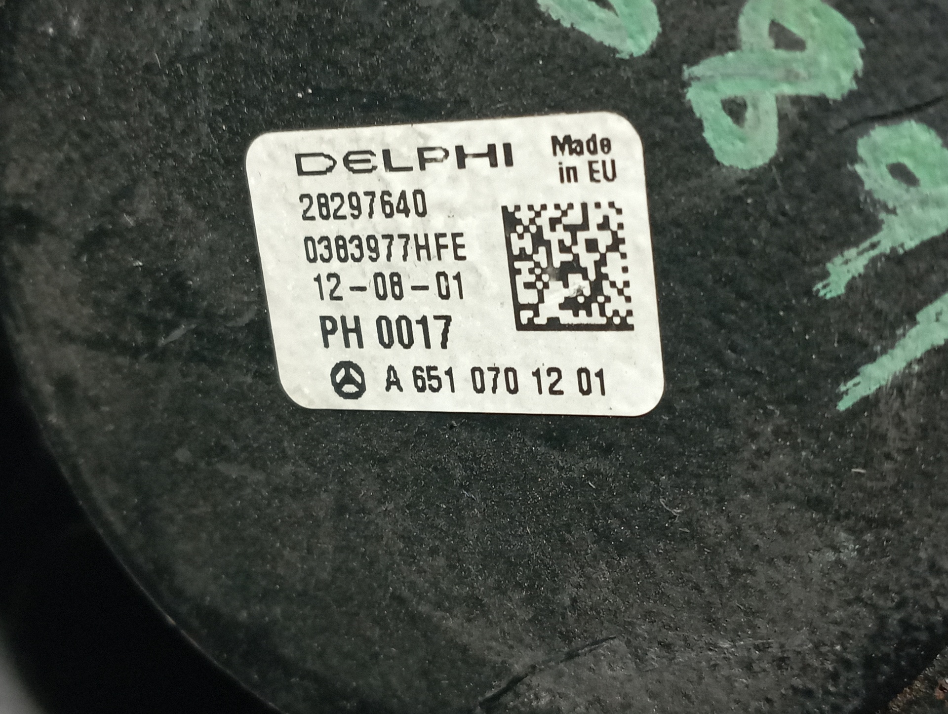 BOMBA INYECCION MERCEDES-BENZ VITO (W639) BASIC, COMBI - vista 3