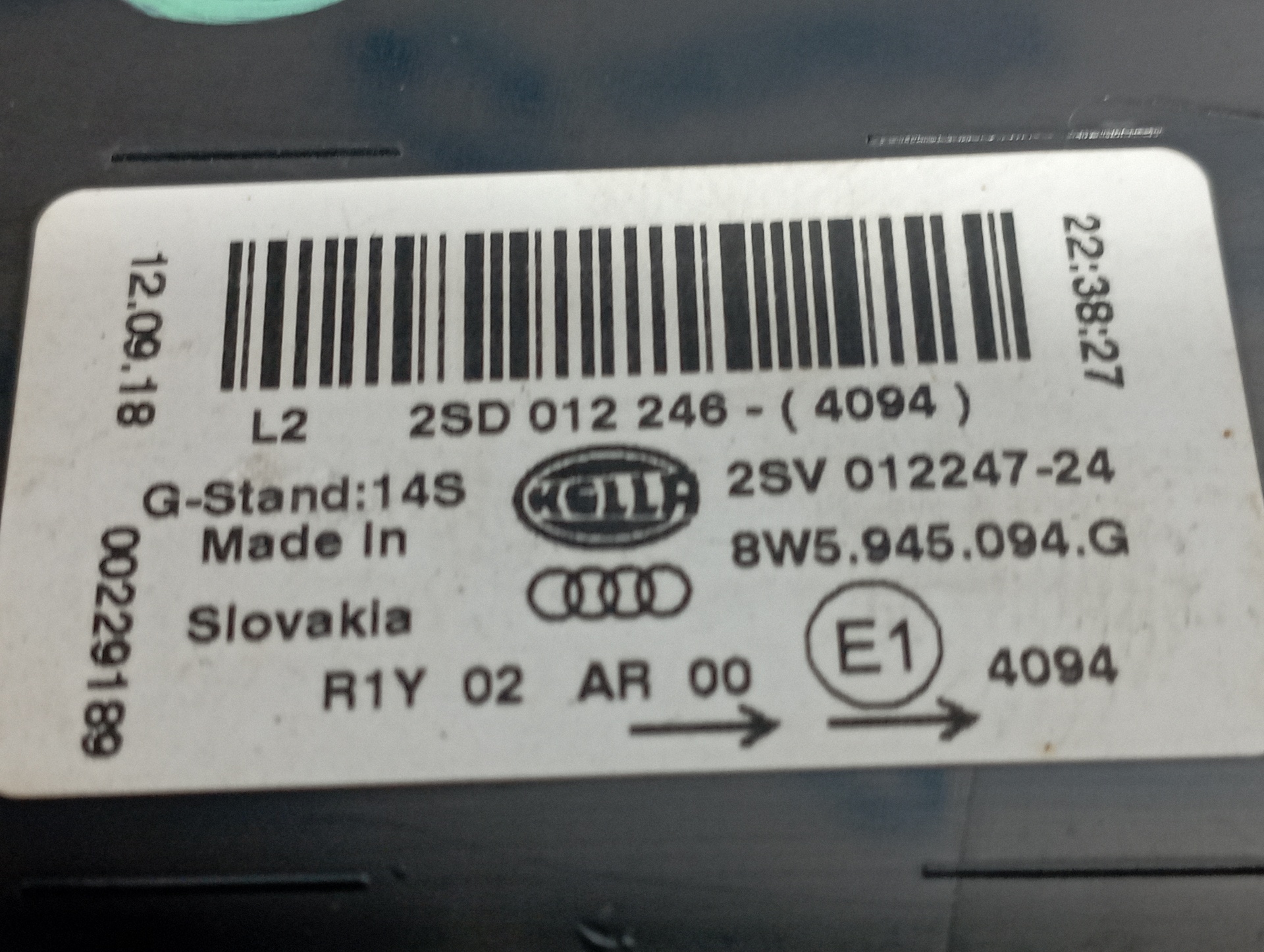 PILOTO PORTON DERECHO AUDI A4 BERLINA (8W2) - vista 3