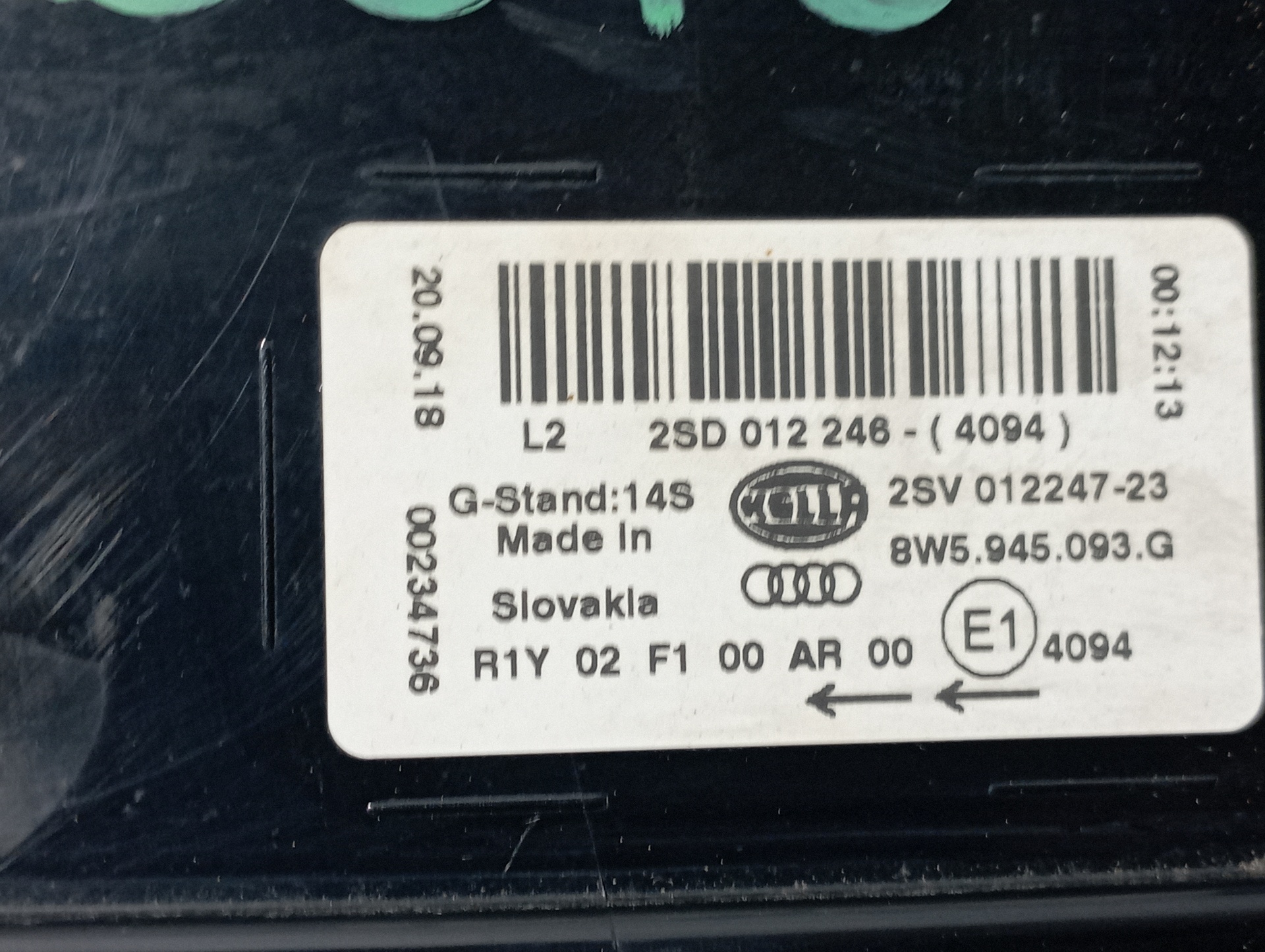 PILOTO PORTON IZQUIERDO AUDI A4 BERLINA (8W2) - vista 3