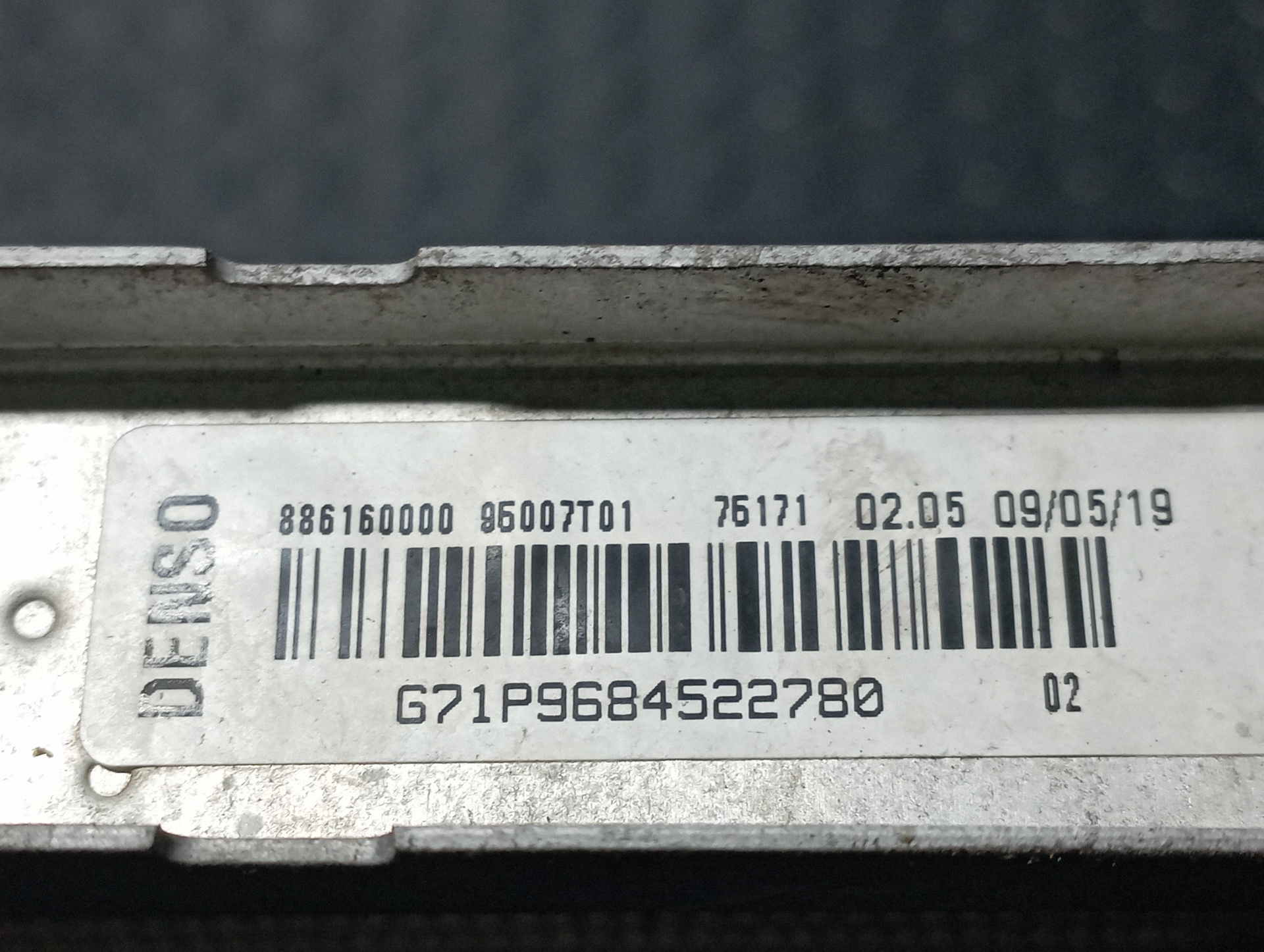 RADIADOR AGUA CITROEN C3 - vista 3