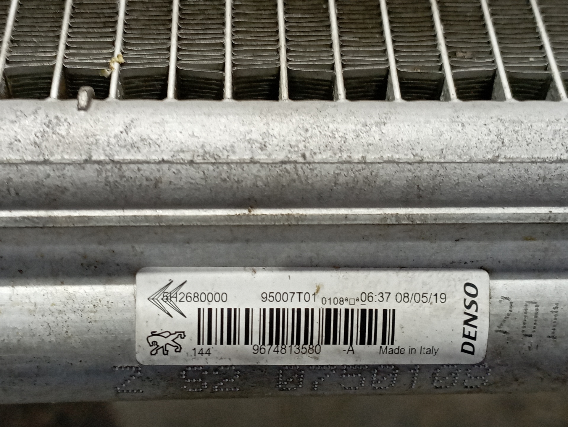 CONDENSADOR / RADIADOR  AIRE ACONDICIONADO CITROEN C3 - vista 4