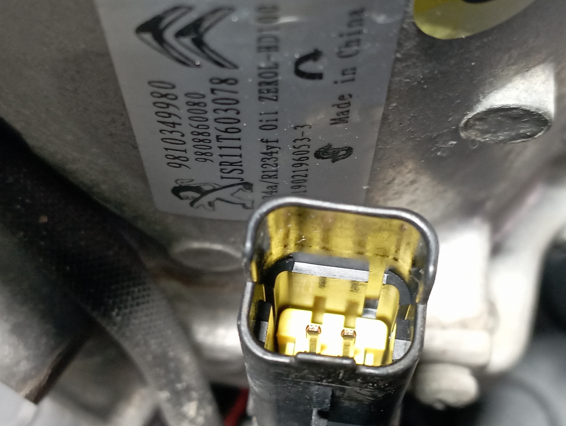 COMPRESOR AIRE ACONDICIONADO CITROEN C3 - vista 2