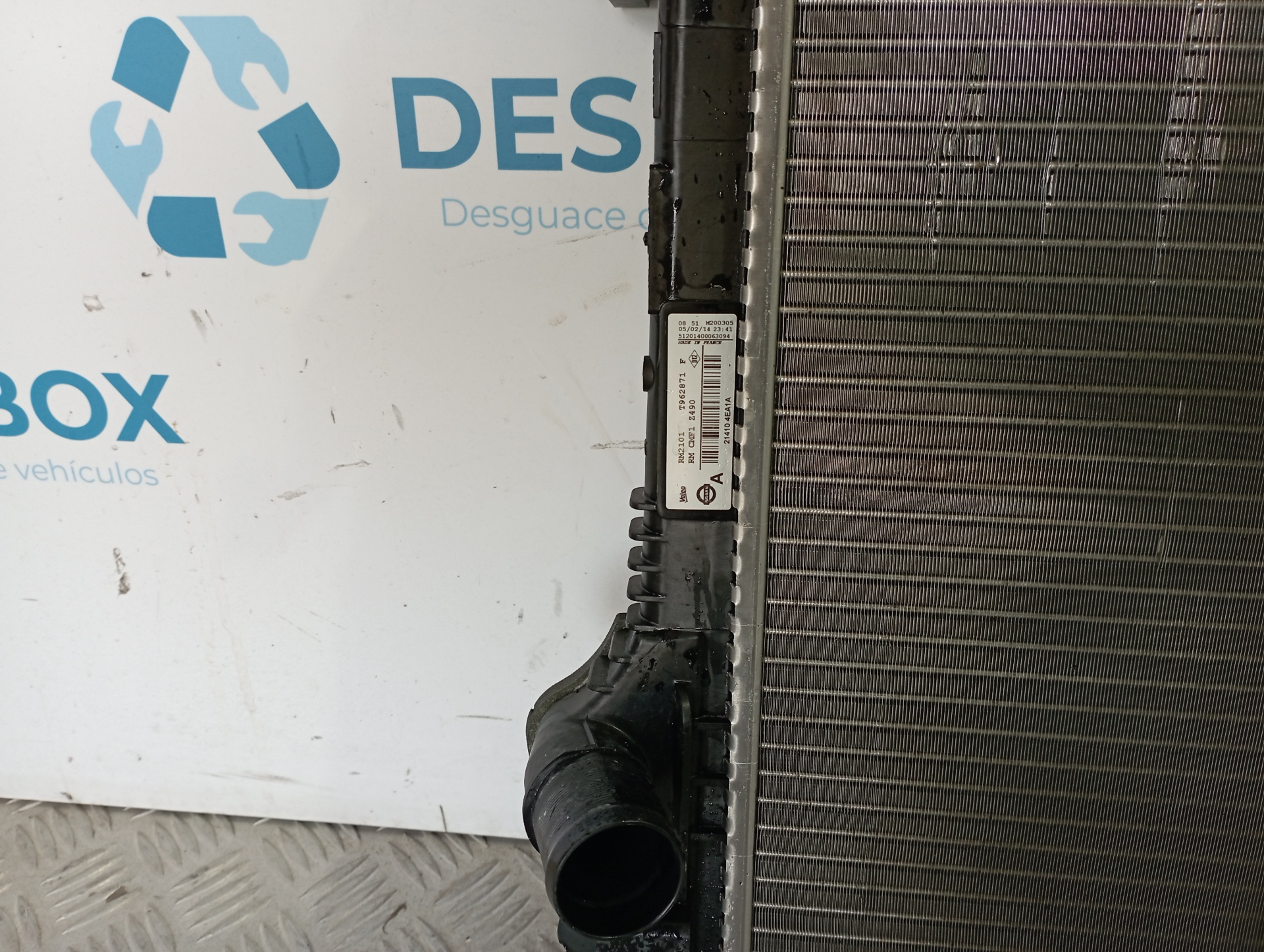 RADIADOR AGUA NISSAN QASHQAI (J11) - vista 2
