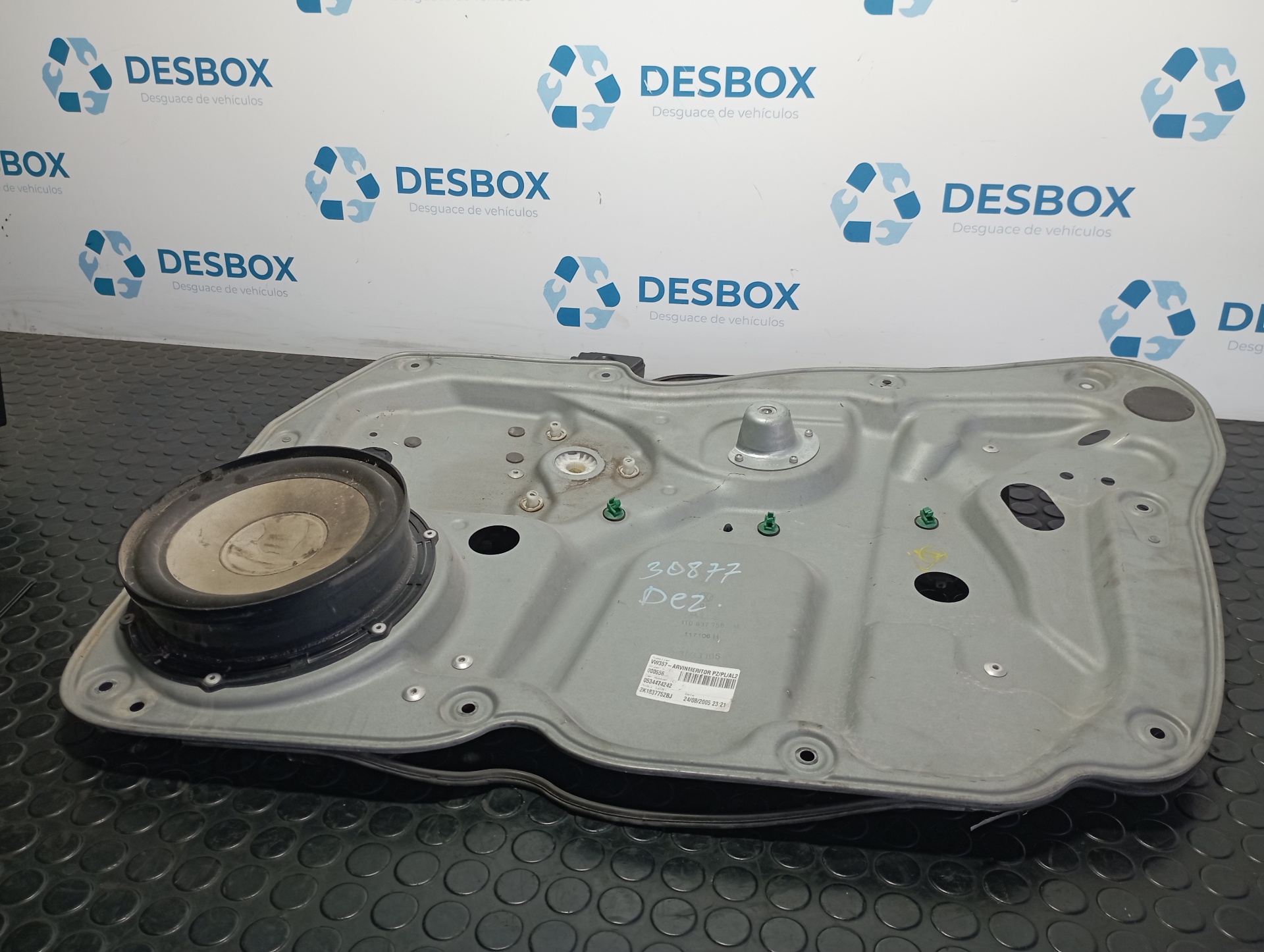 ELEVALUNAS DELANTERO DERECHO VOLKSWAGEN CADDY KA/KB (2K) - vista 2