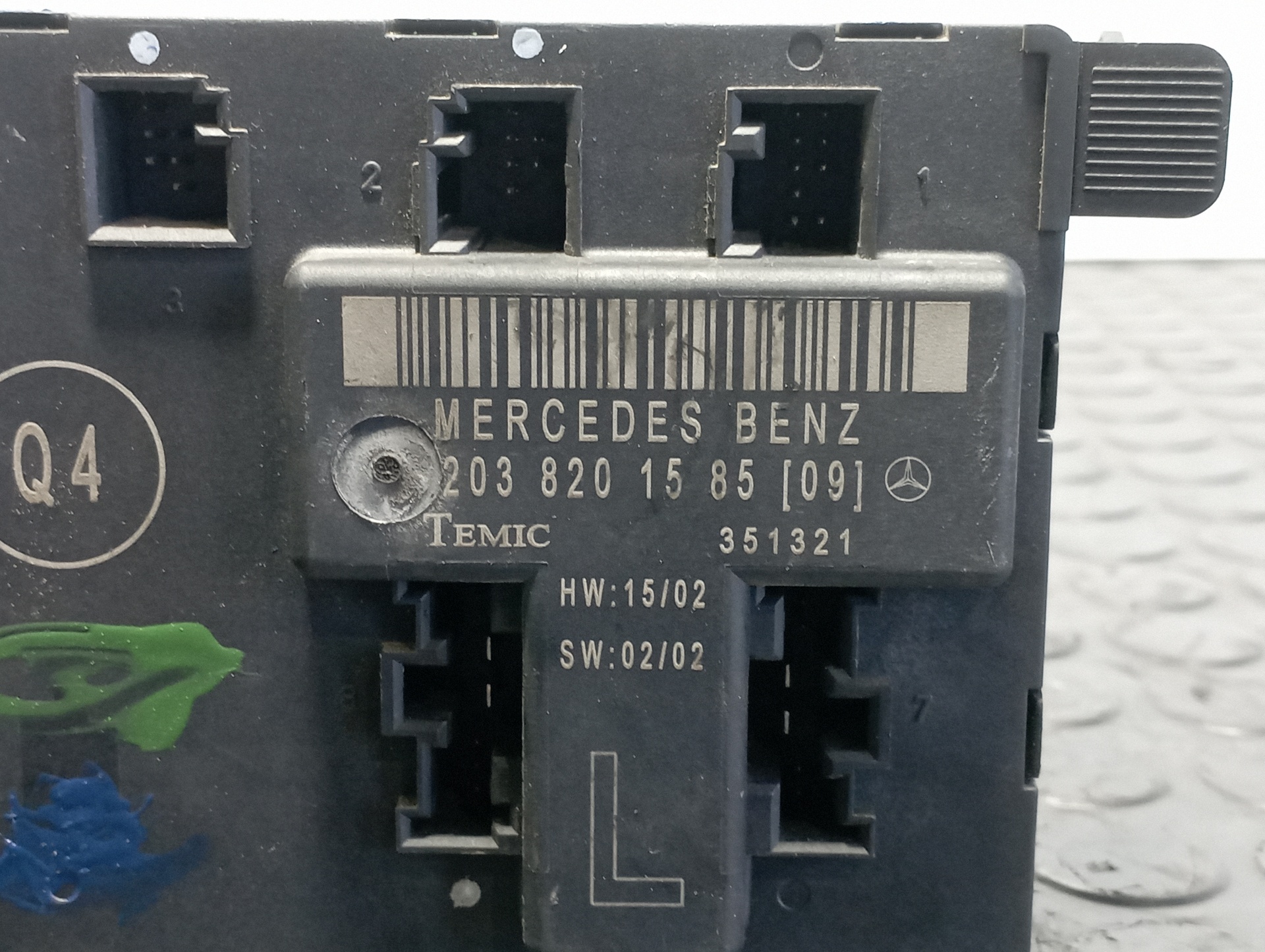 CENTRALITA CIERRE MERCEDES-BENZ CLASE C (W203) BERLINA - vista 4