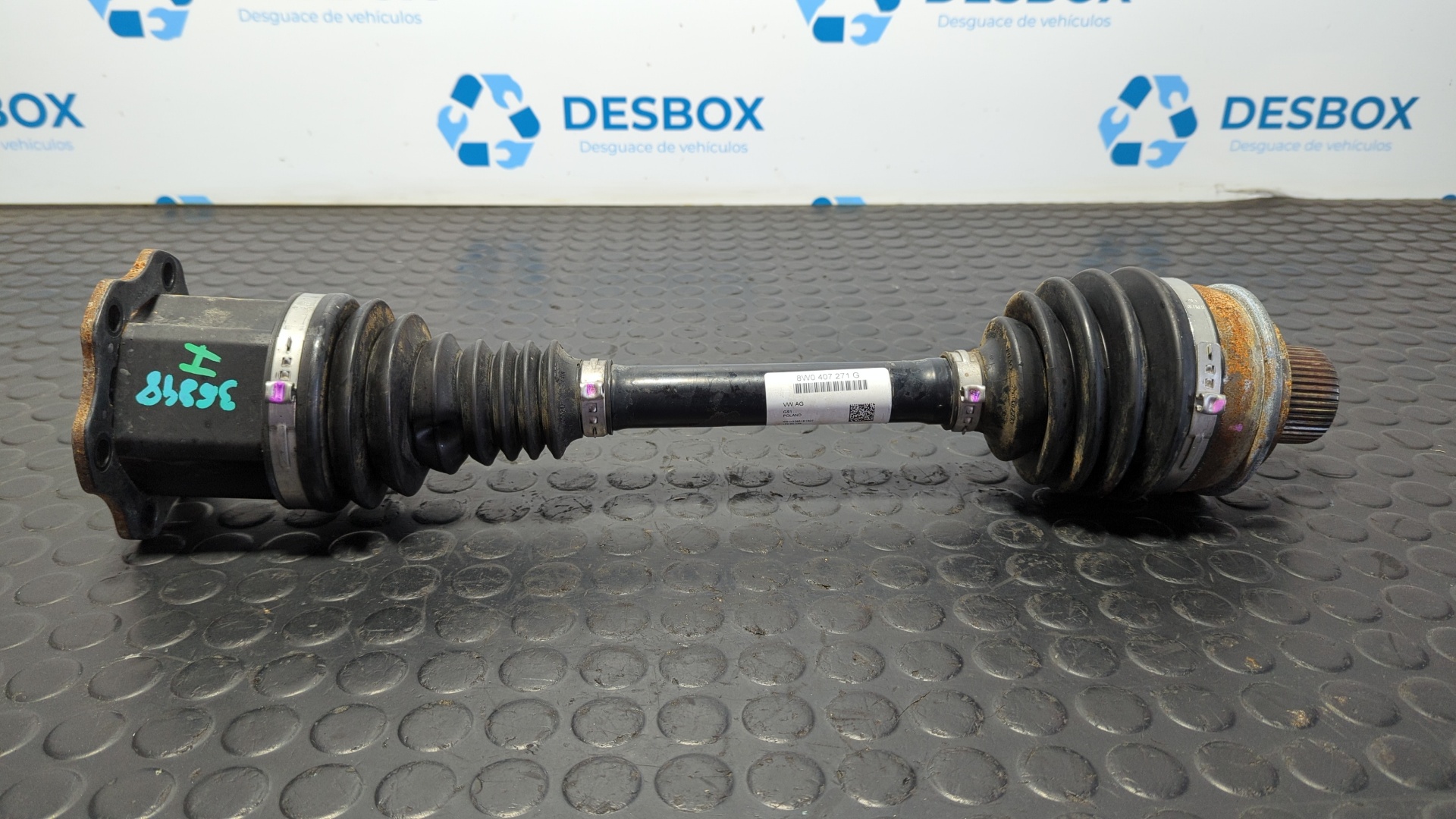 TRANSMISION DELANTERA IZQUIERDA AUDI A4 BERLINA (8W2)