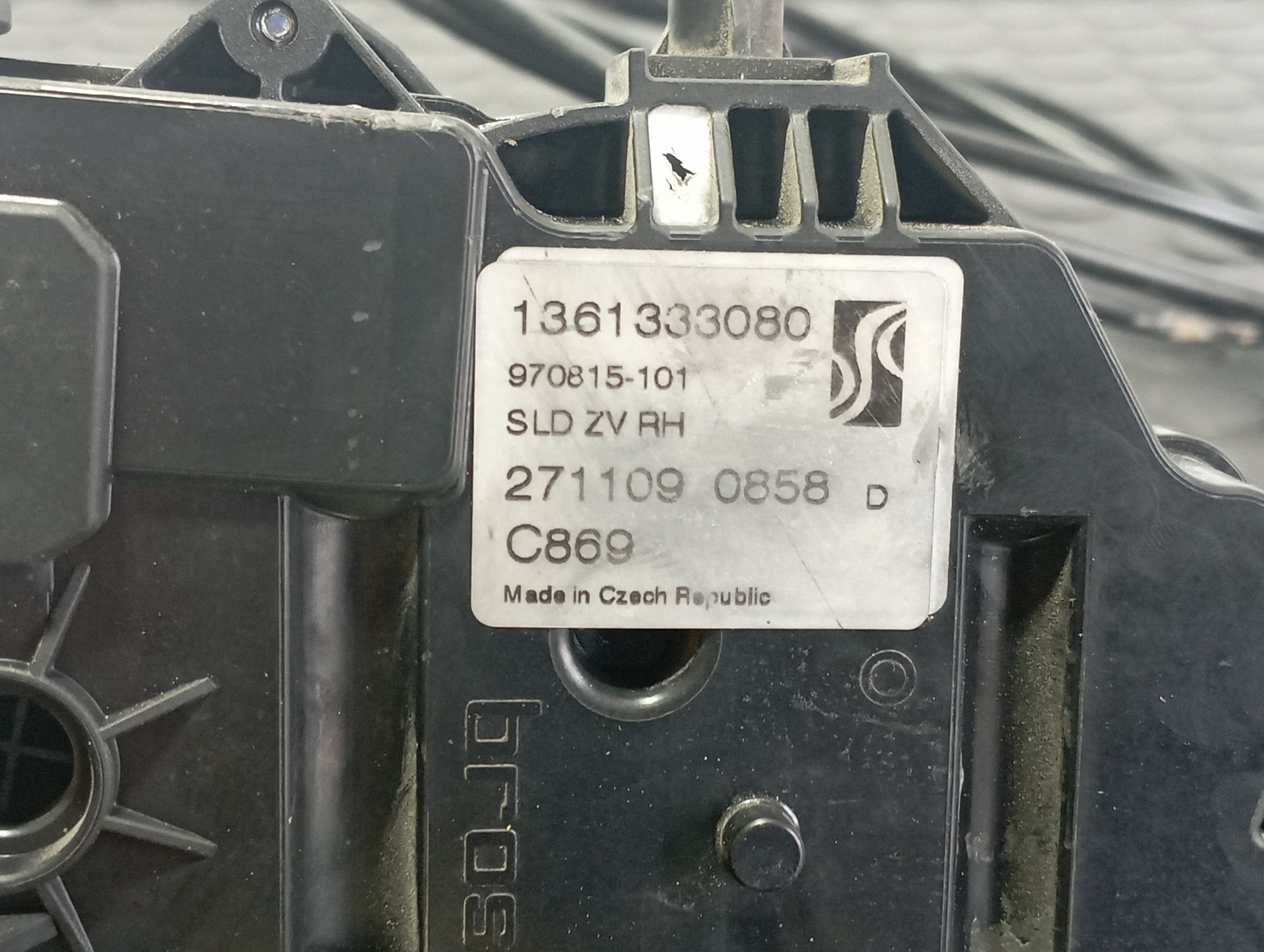 CERRADURA  CORREDERA DERECHA  PEUGEOT BOXER CAJA CERR. TECHO ELEVADO (BAT.3450)(335)(2007 =>) - vista 3