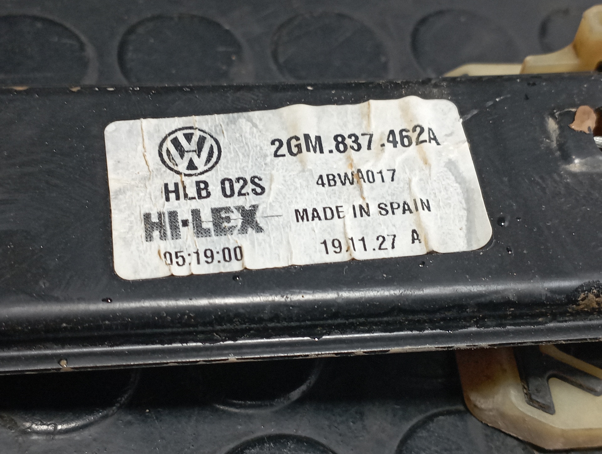 ELEVALUNAS DELANTERO DERECHO VOLKSWAGEN T-CROSS (D31) - vista 2