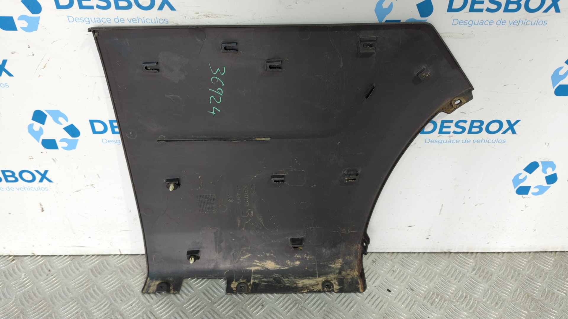 MOLDURA PARAGOLPE TRASERA PEUGEOT BOXER CAJA CERR. TECHO ELEVADO (BAT.3450)(335)(2007 =>) - vista 2