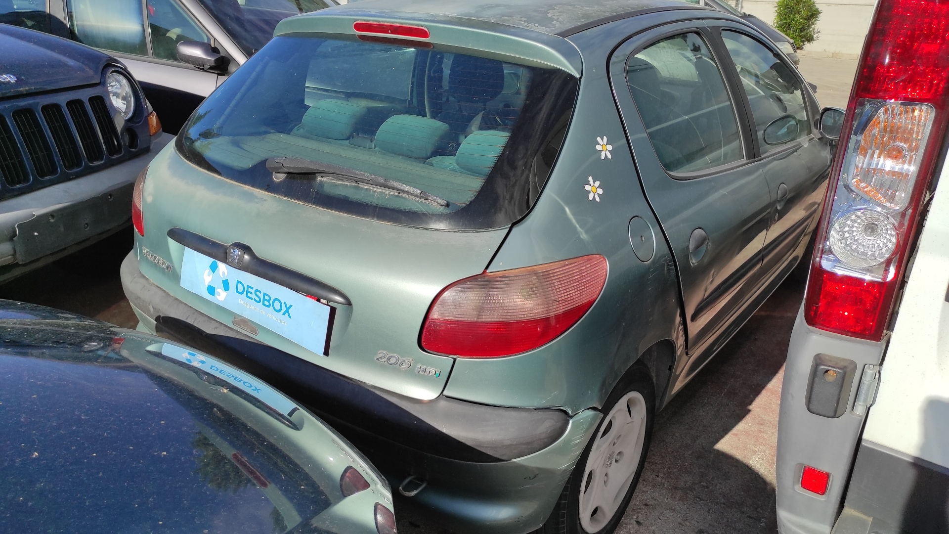 RETROVISOR DERECHO PEUGEOT 206 BERLINA - vista 8