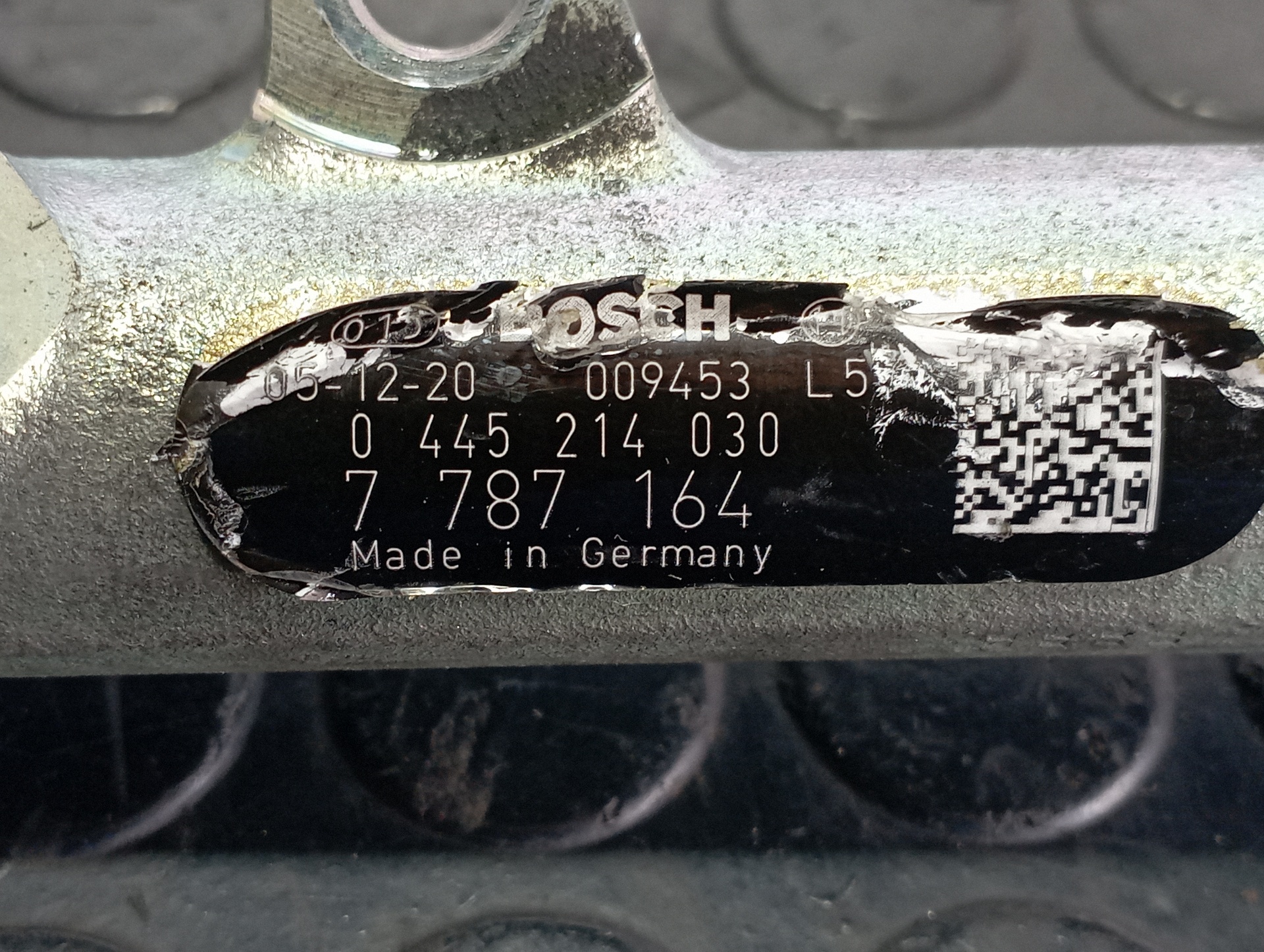 RAMPA INYECTORA BMW SERIE 1 BERLINA (E81/E87) - vista 5