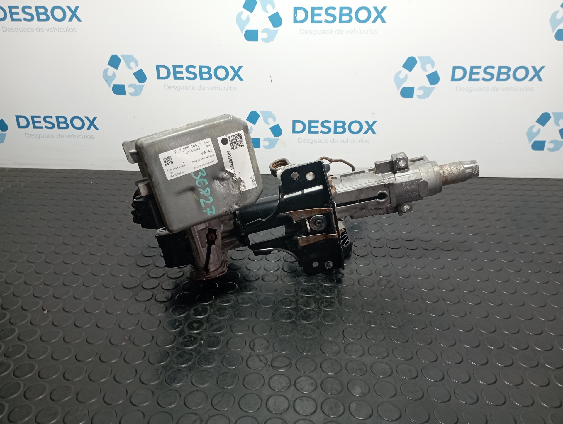 COLUMNA DIRECCION VOLKSWAGEN POLO VI (AE1) - vista 2