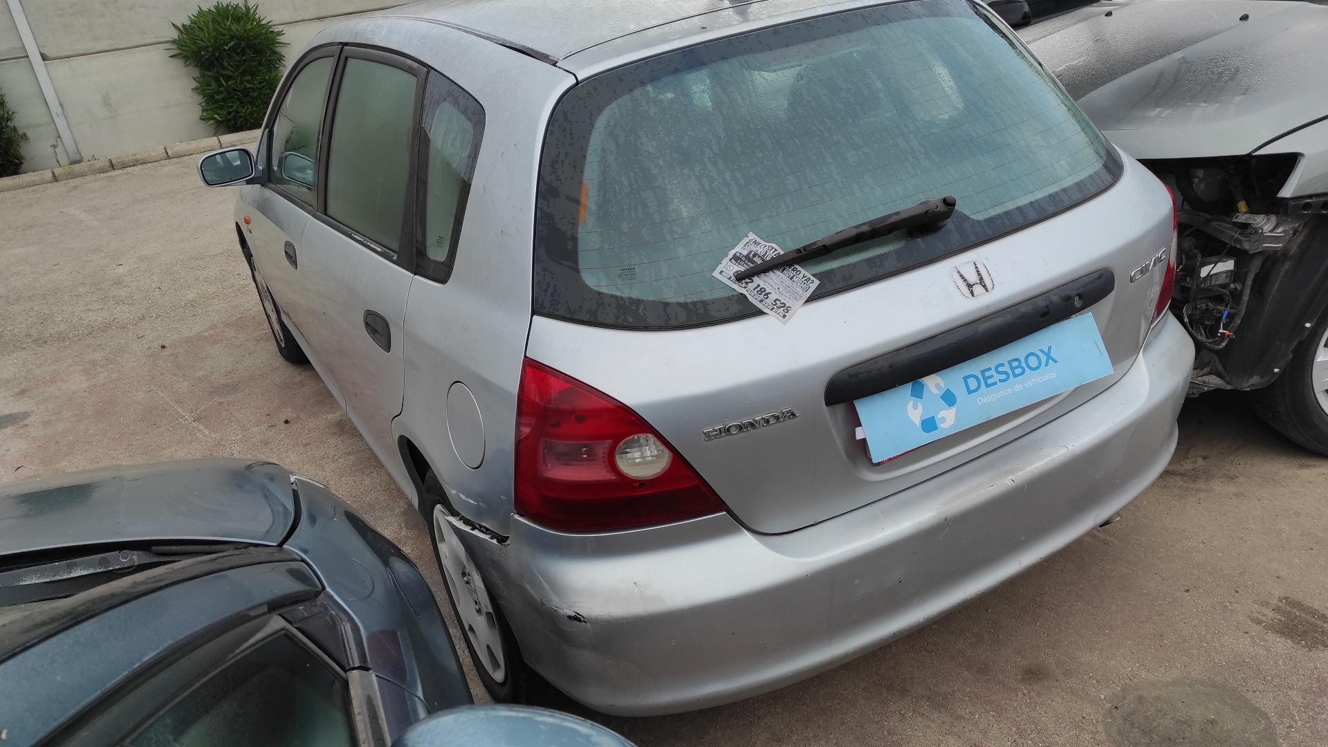 ELEVALUNAS TRASERO DERECHO HONDA CIVIC BERLINA 3 (EP1/2) - vista 8