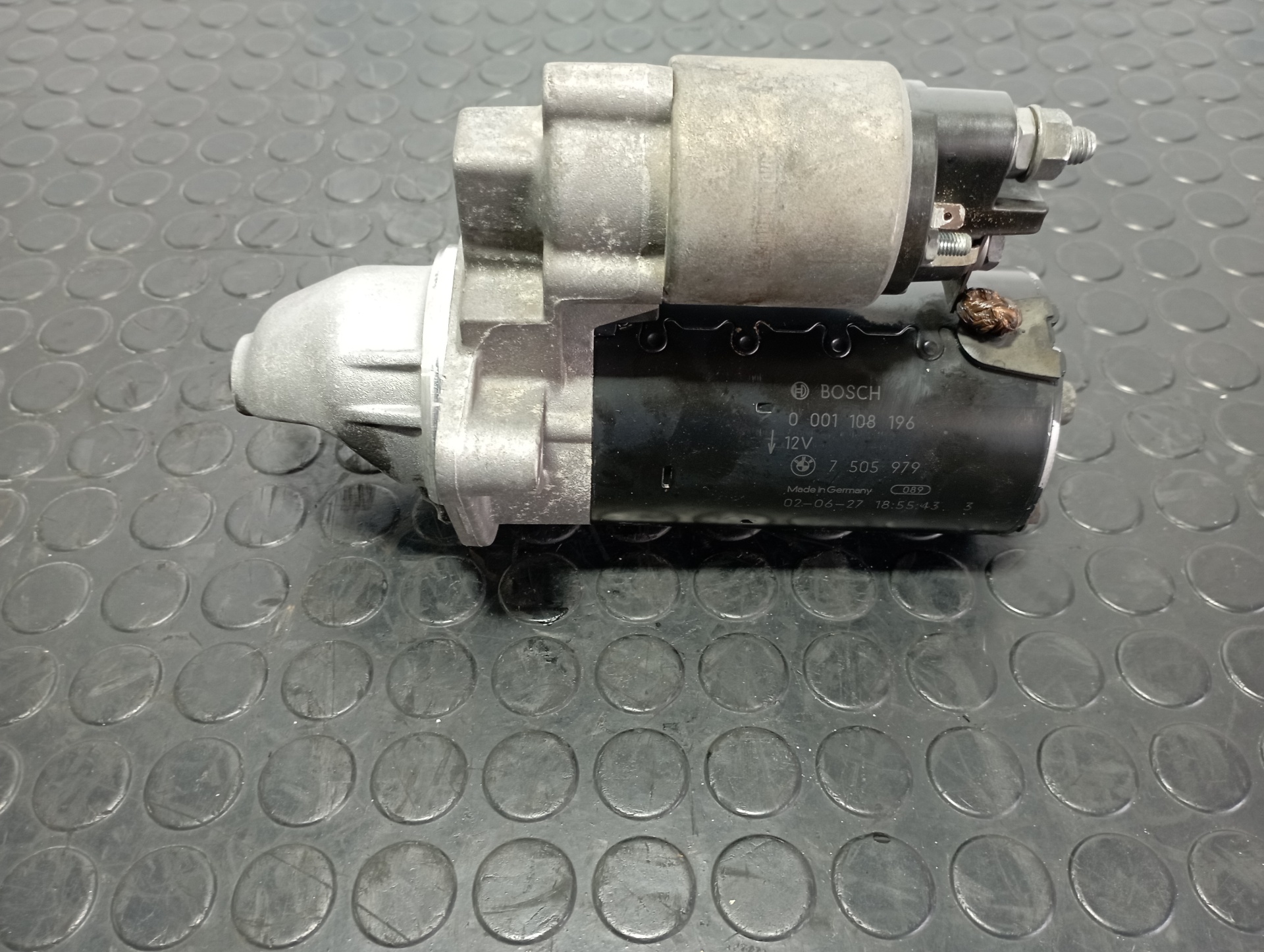 MOTOR ARRANQUE BMW SERIE 3 COMPACT (E46) - vista 3