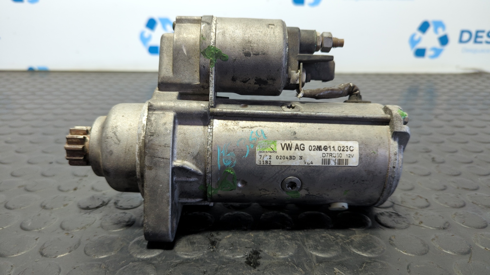 MOTOR ARRANQUE AUDI A3 (8L) - vista 2