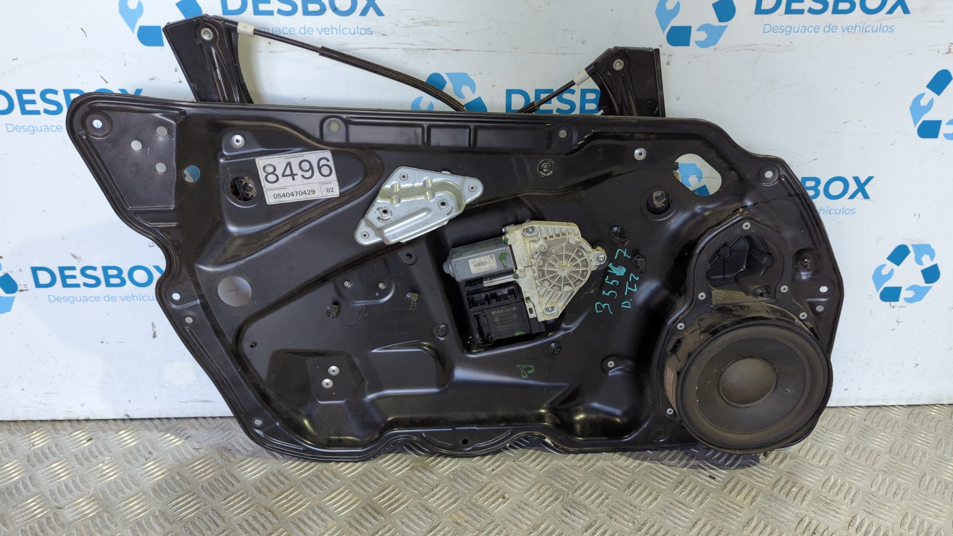 ELEVALUNAS DELANTERO IZQUIERDO VOLKSWAGEN PASSAT BERLINA (3C2) - vista 2