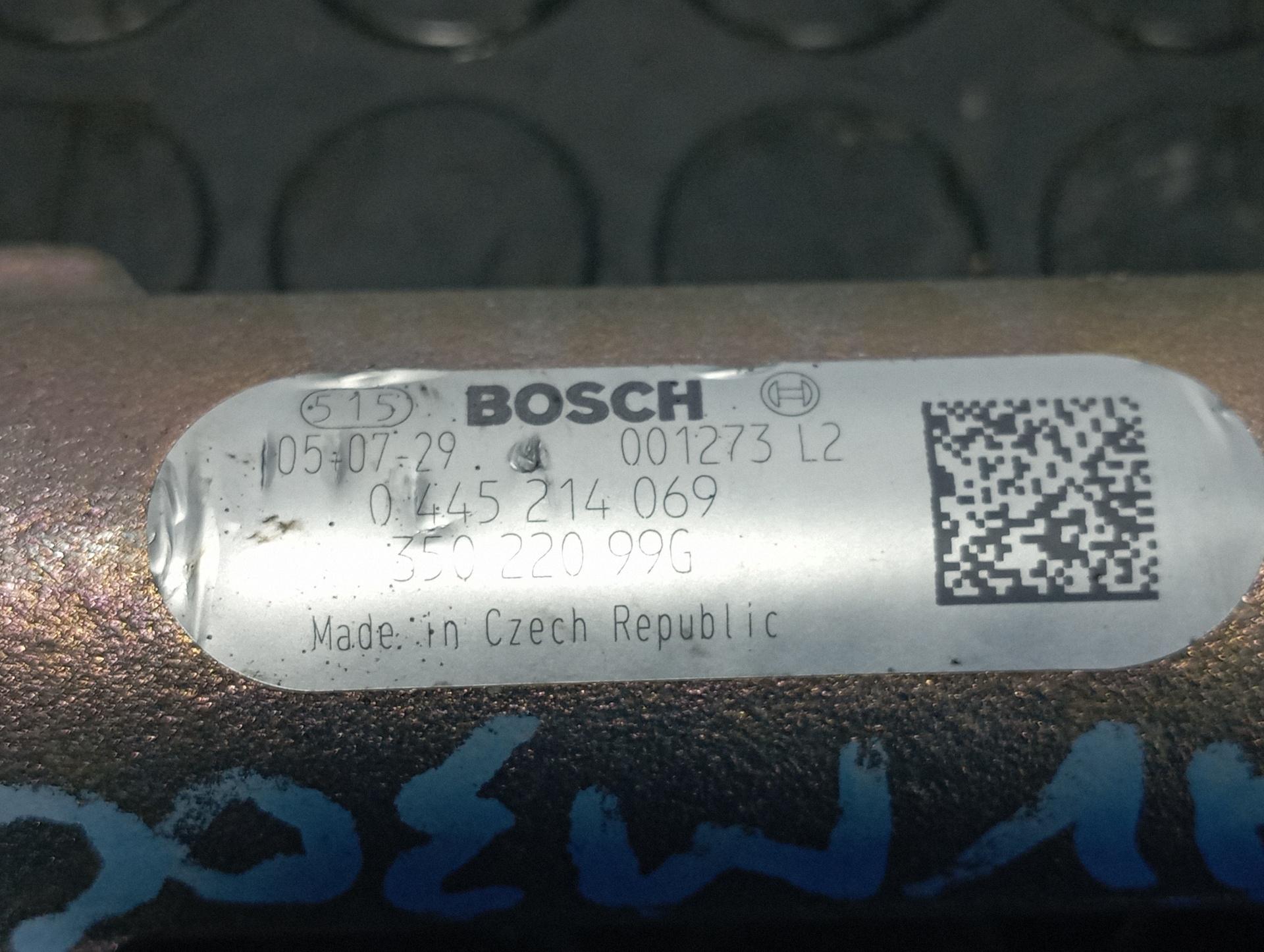 RAMPA INYECTORA CHRYSLER JEEP CHEROKEE - vista 3