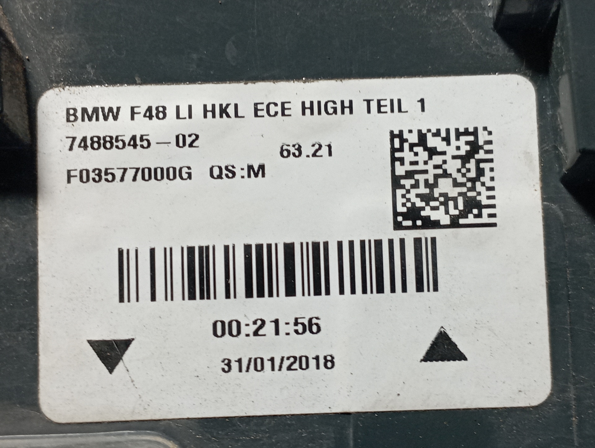 PILOTO TRASERO IZQUIERDO BMW SERIE X1 (F48) - vista 3