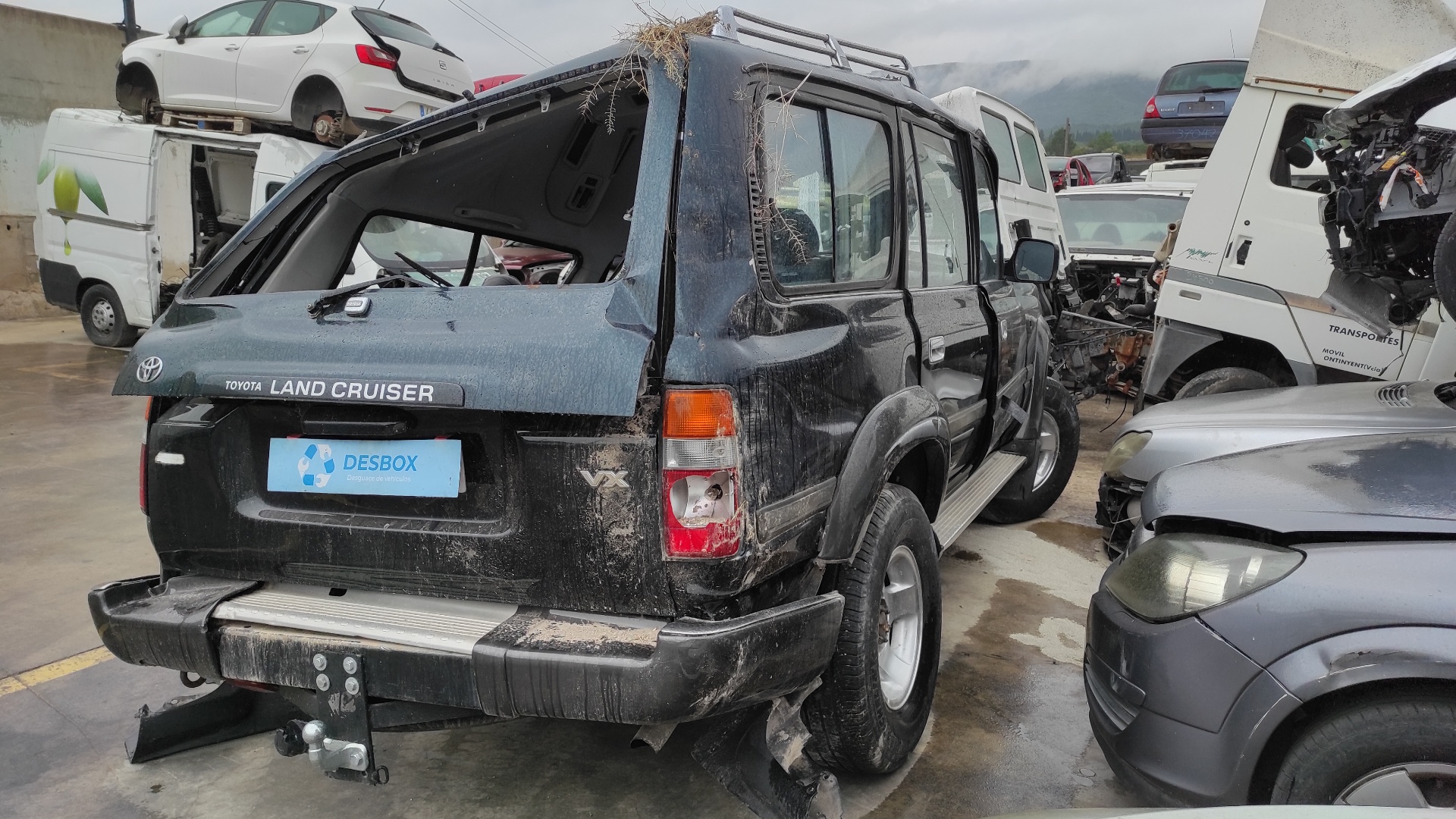 MANGUETA DELANTERA IZQUIERDA TOYOTA LAND CRUISER HDJ80 - vista 6
