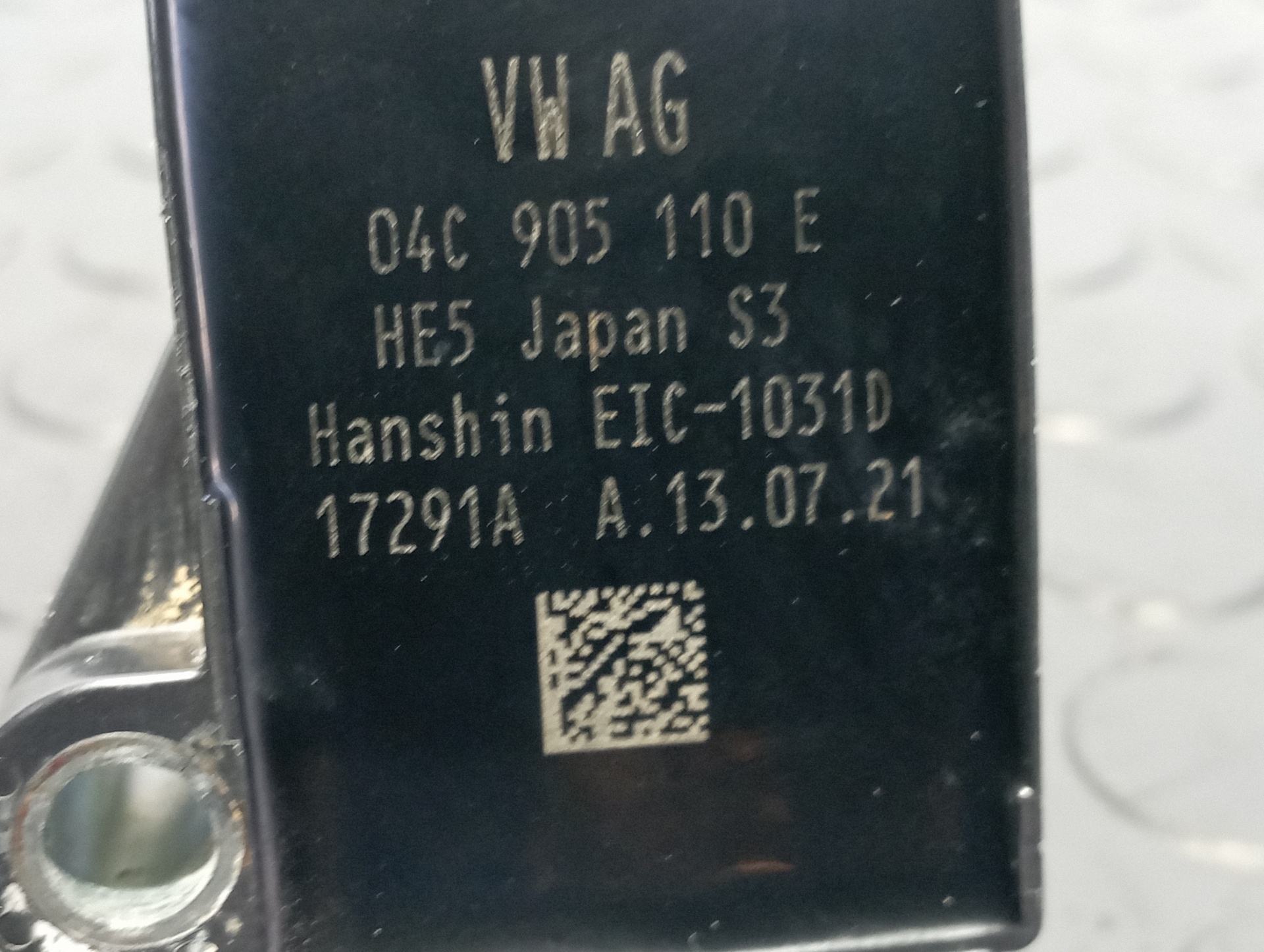 BOBINA ENCENDIDO VOLKSWAGEN POLO VI (AE1) - vista 3