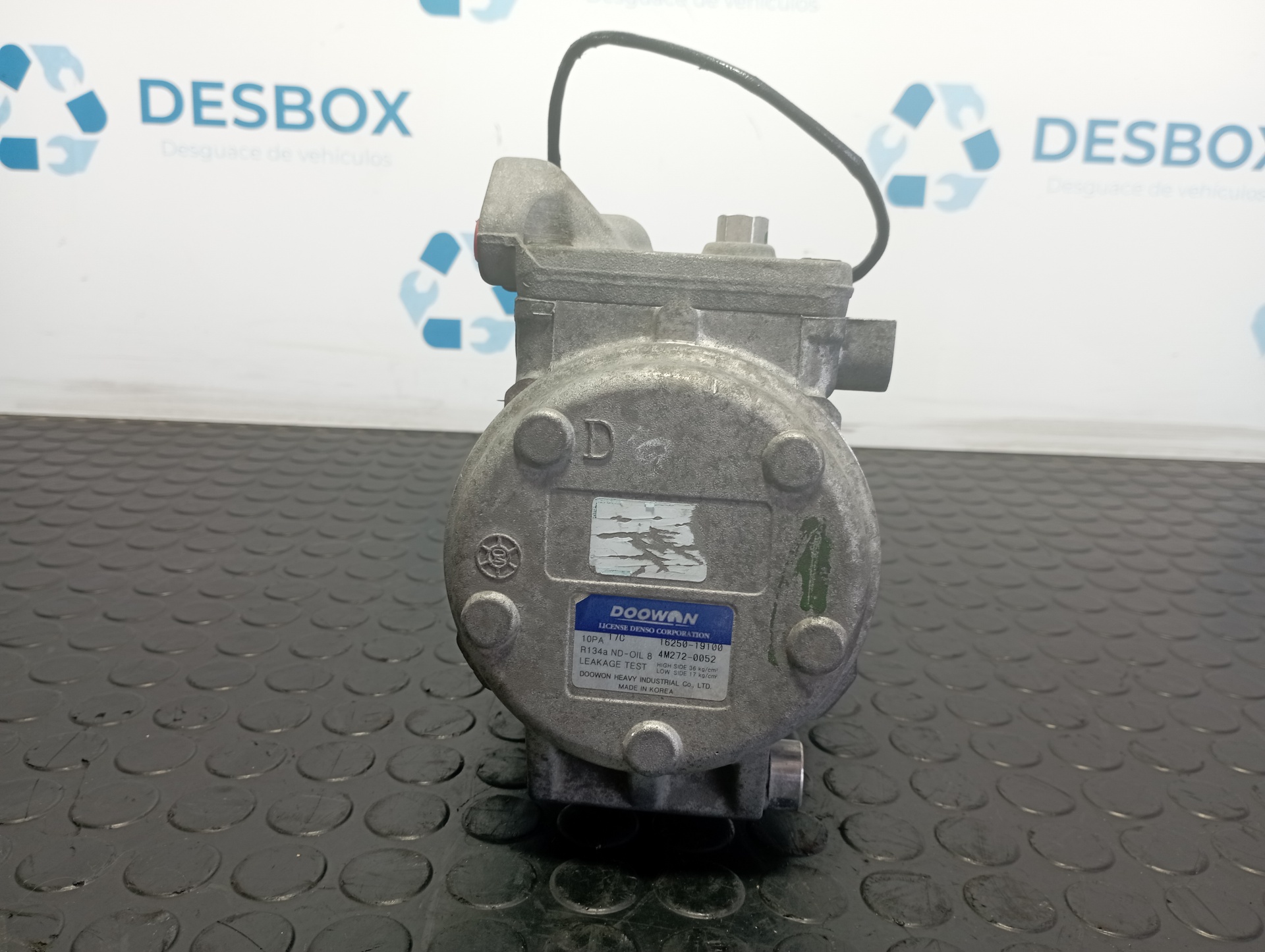 COMPRESOR AIRE ACONDICIONADO KIA CARENS - vista 5