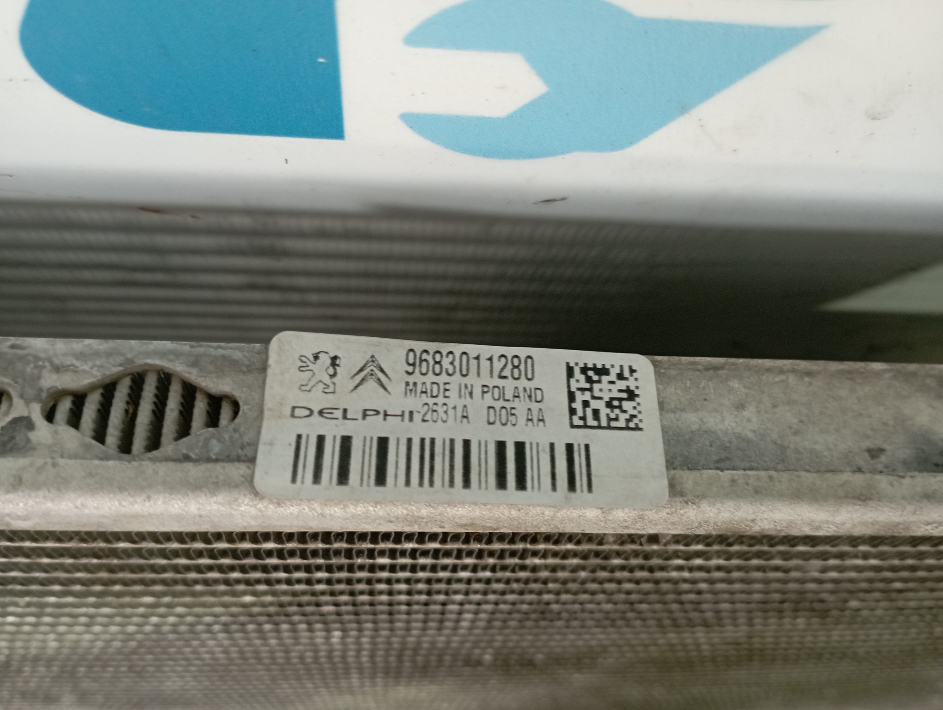 CONDENSADOR / RADIADOR  AIRE ACONDICIONADO PEUGEOT 508 SW - vista 2