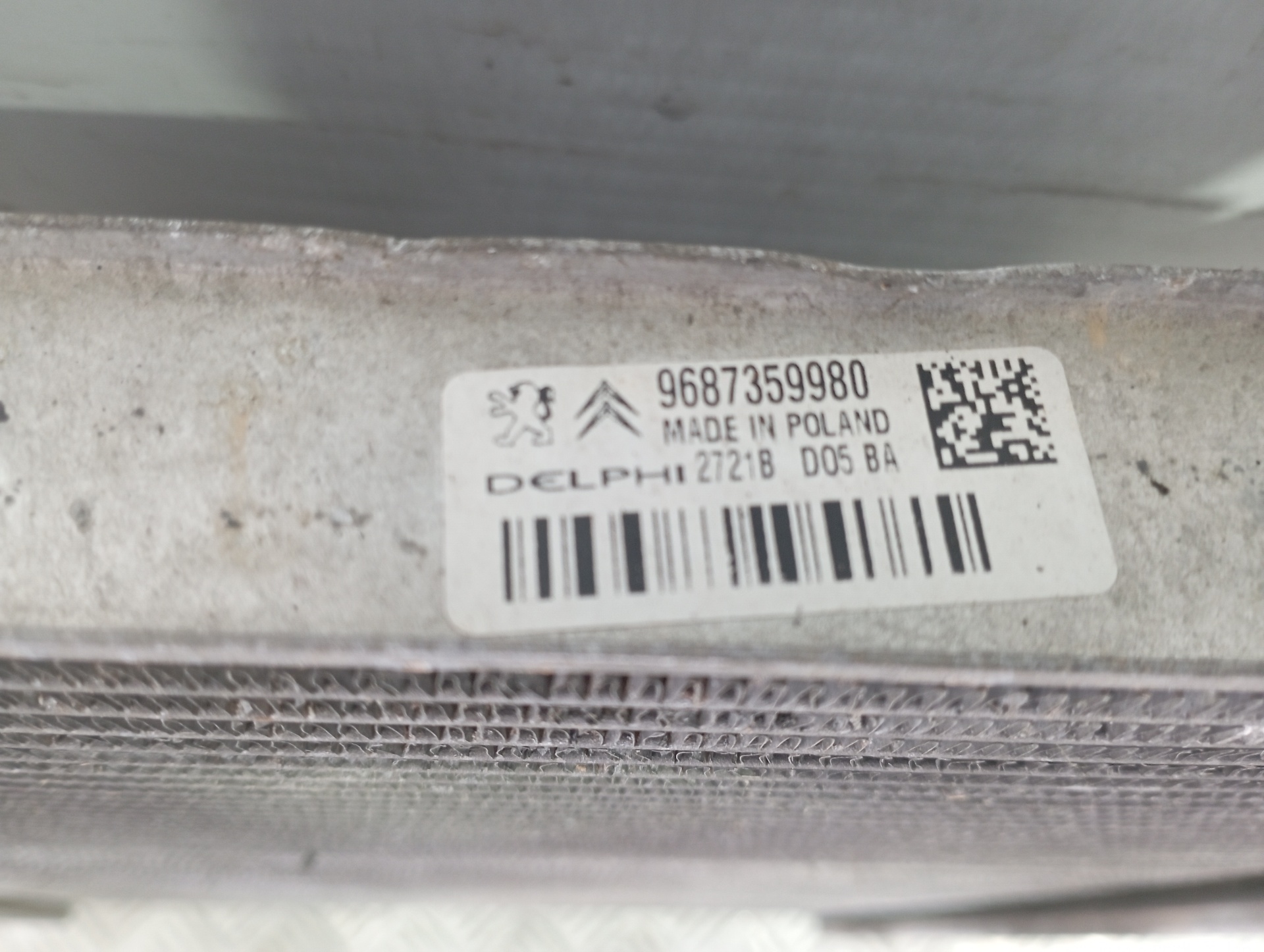 RADIADOR AGUA PEUGEOT 508 SW - vista 2