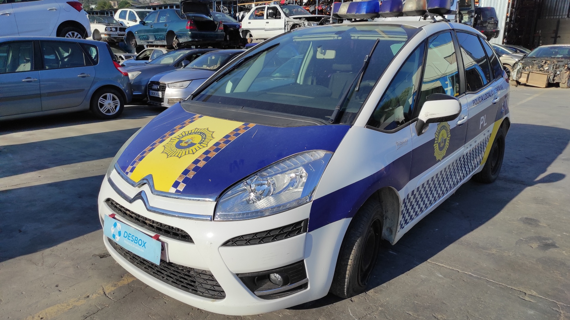 CERRADURA PUERTA TRASERA DERECHA CITROEN C4 PICASSO - vista 5