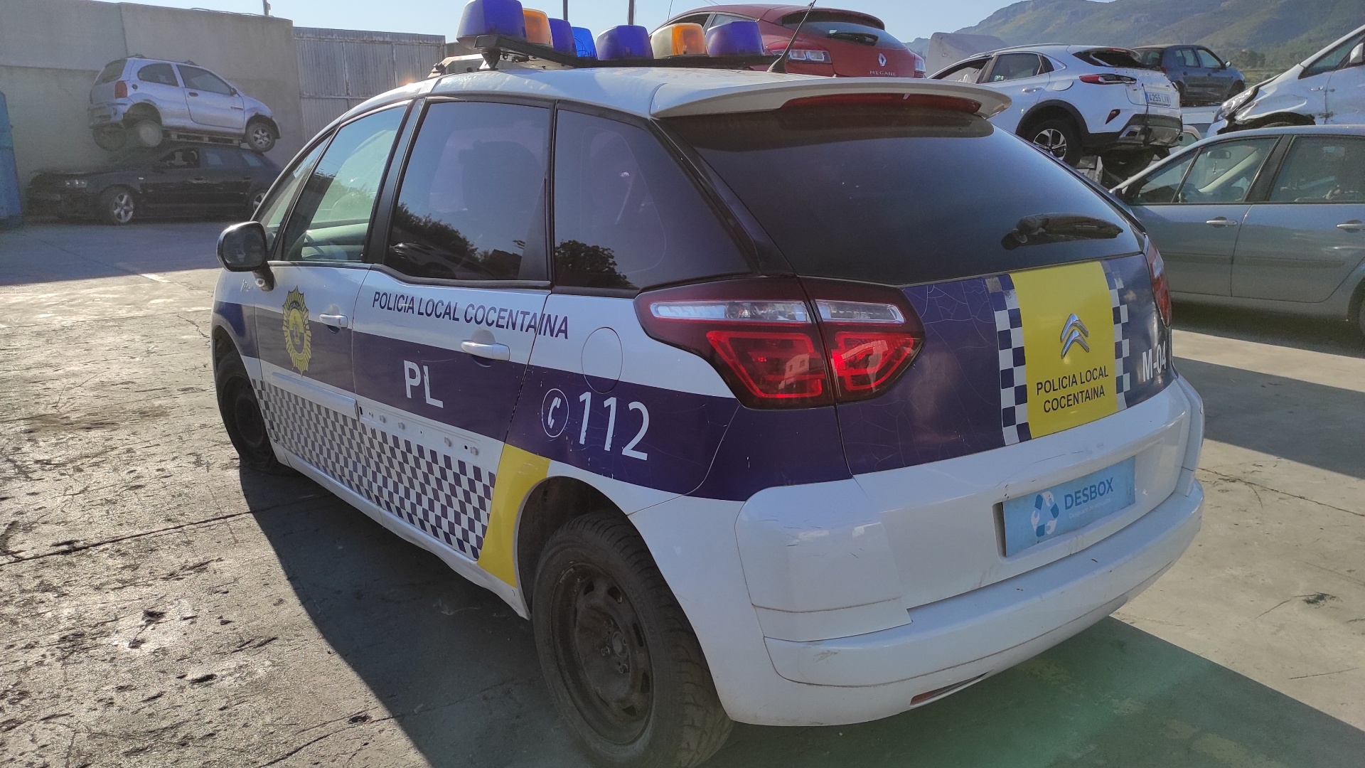 CERRADURA PUERTA TRASERA DERECHA CITROEN C4 PICASSO - vista 8