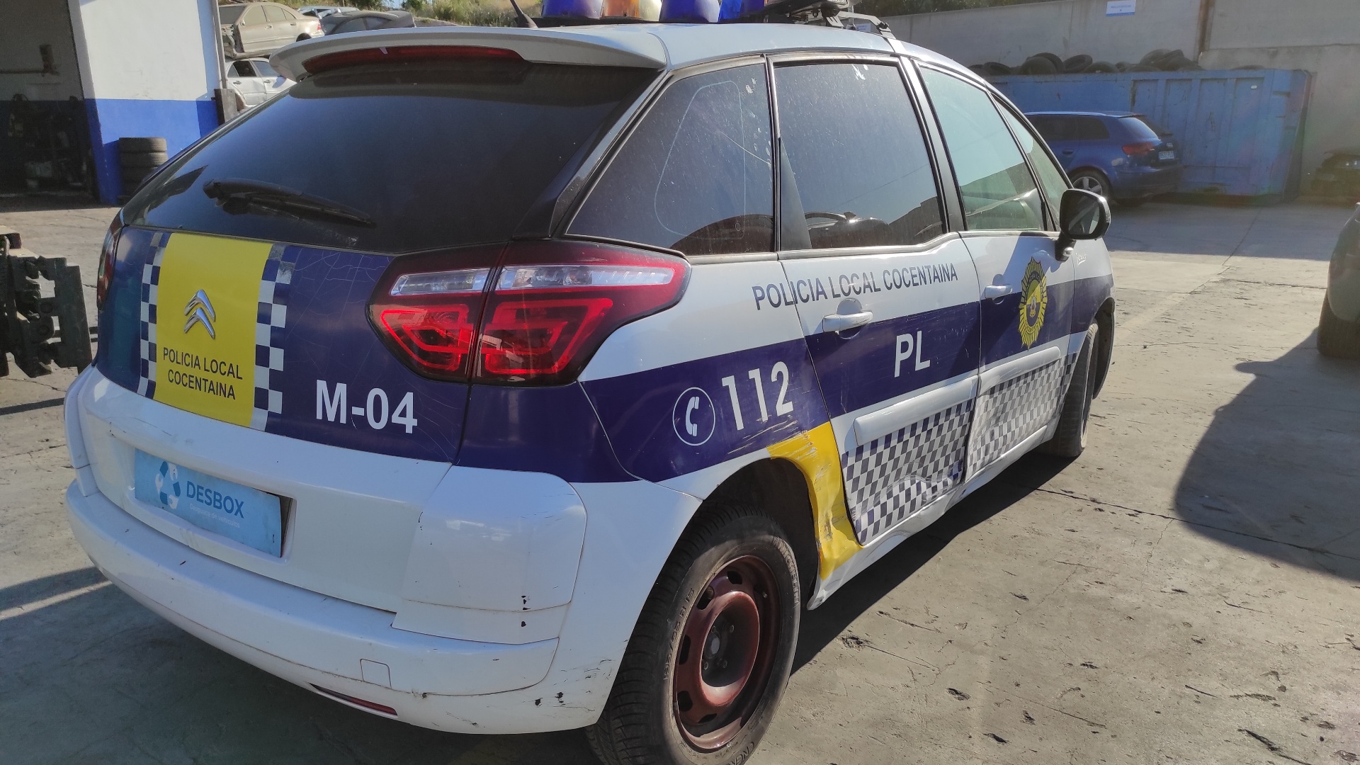 CERRADURA PUERTA TRASERA DERECHA CITROEN C4 PICASSO - vista 4