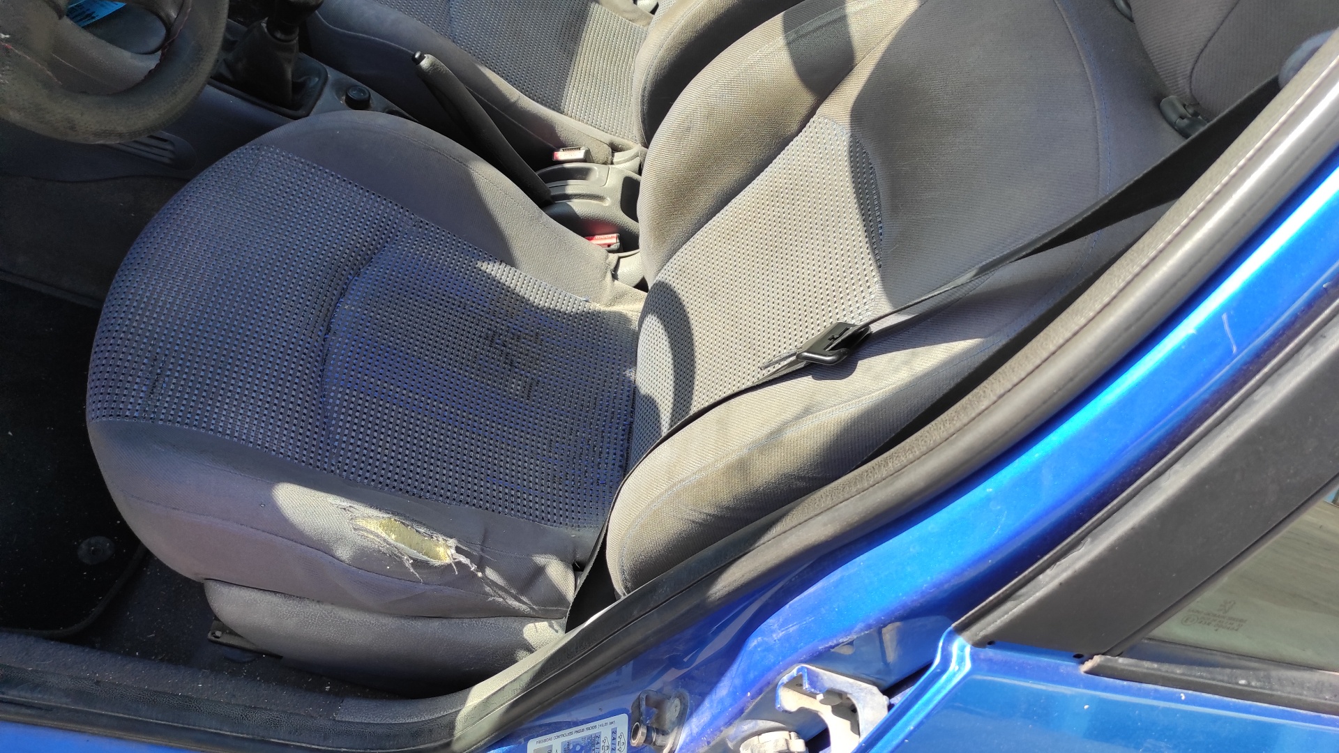 PUERTA DELANTERA IZQUIERDA PEUGEOT 206 BERLINA - vista 3