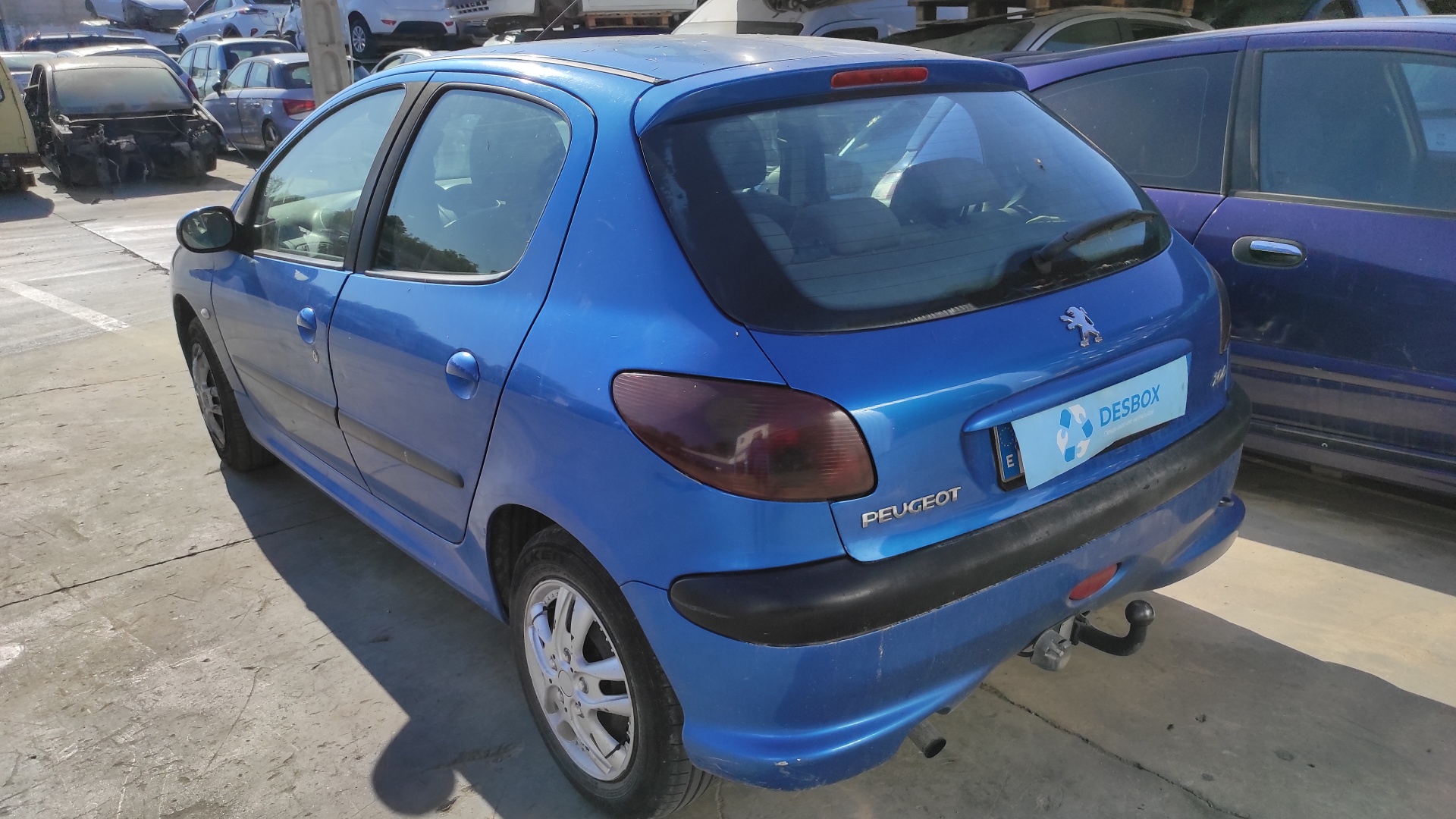 PUERTA DELANTERA IZQUIERDA PEUGEOT 206 BERLINA - vista 6