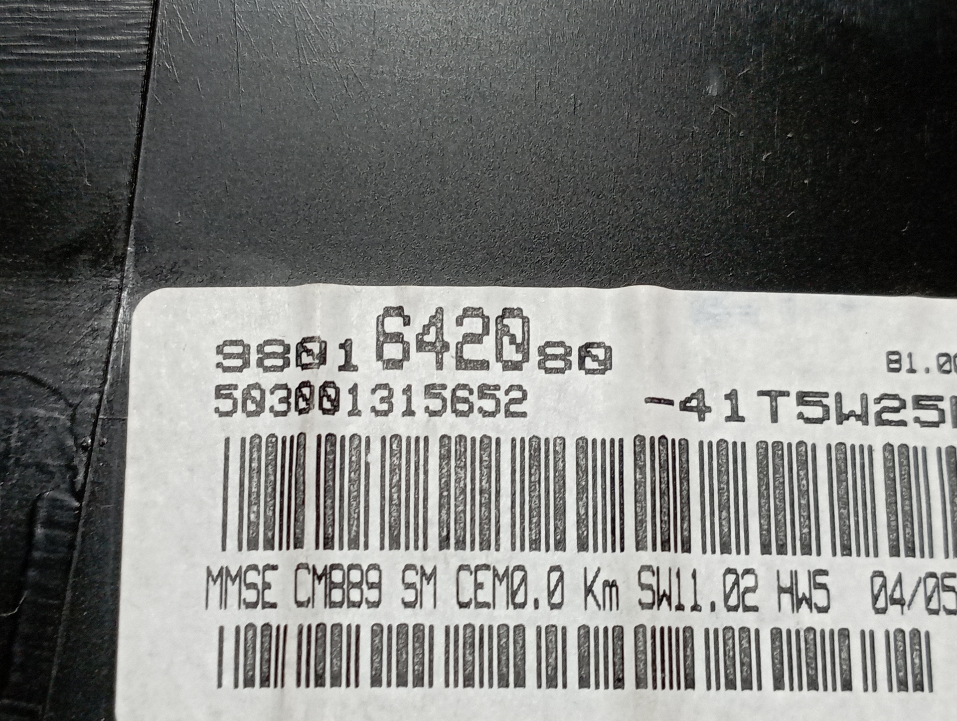 CUADRO INSTRUMENTOS PEUGEOT PARTNER - vista 3