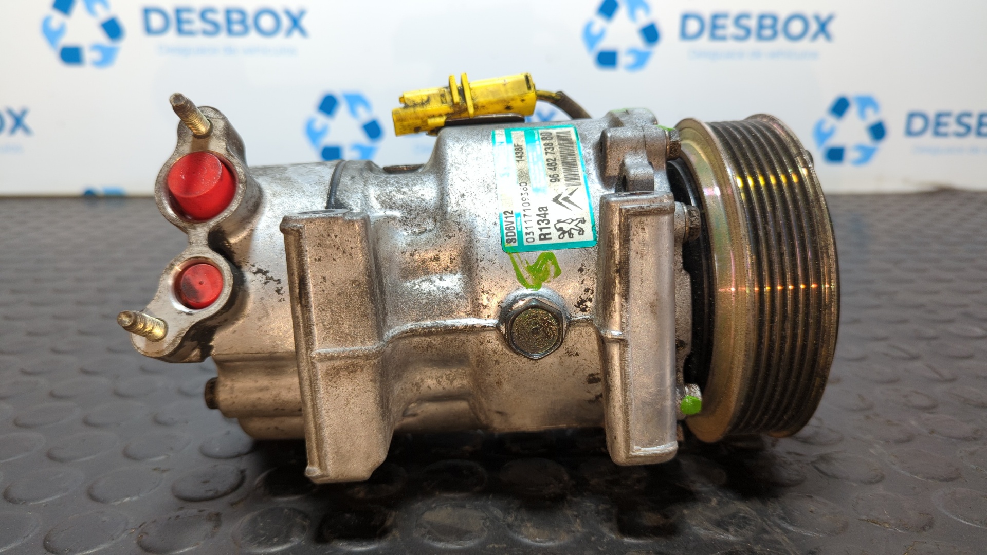 COMPRESOR AIRE ACONDICIONADO PEUGEOT 206 BERLINA - vista 2