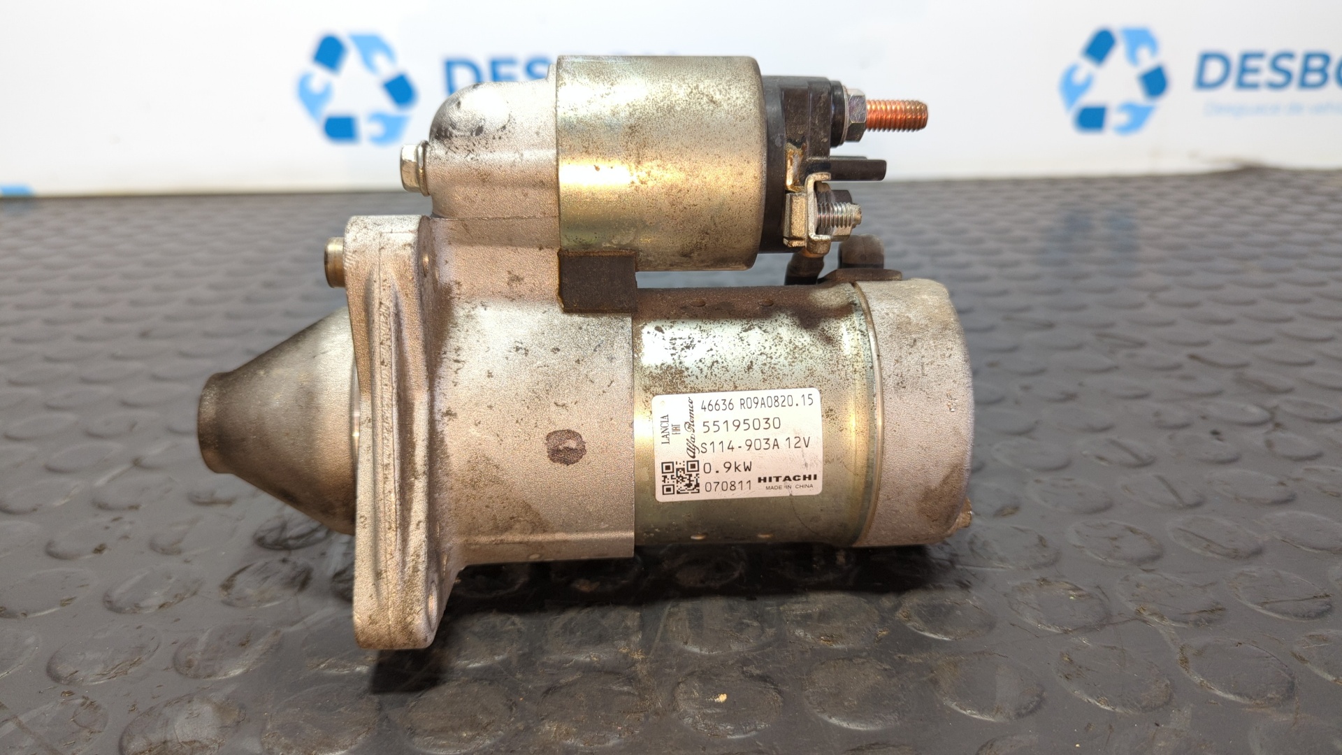 MOTOR ARRANQUE FIAT SEICENTO (187) - vista 4