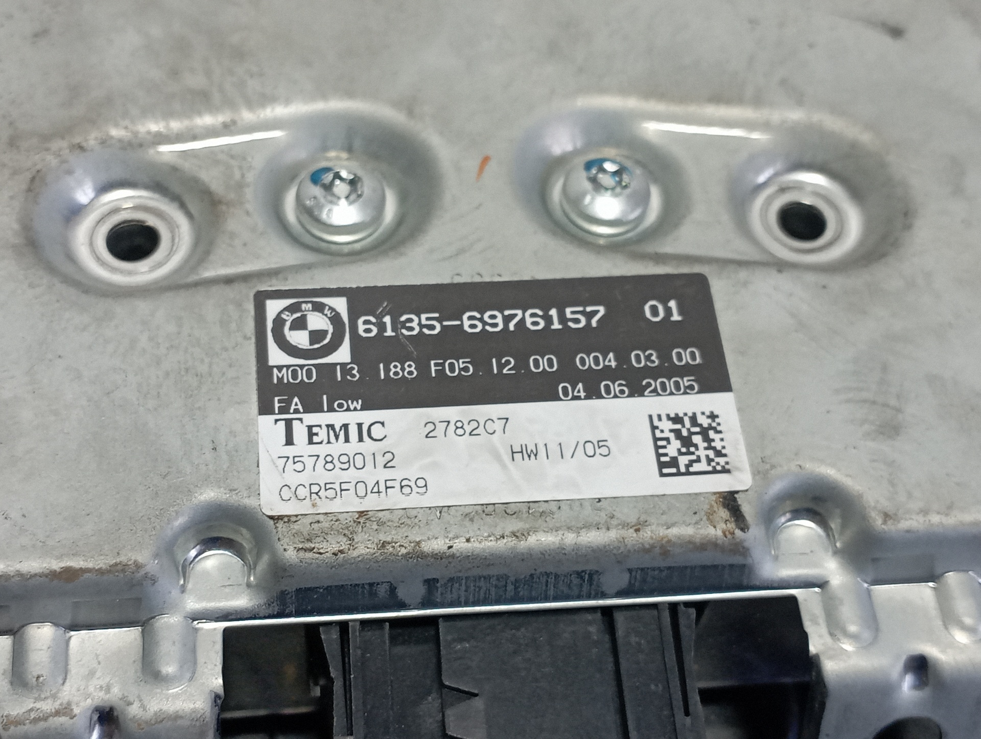 MODULO ELECTRONICO BMW SERIE 5 BERLINA (E60) - vista 4