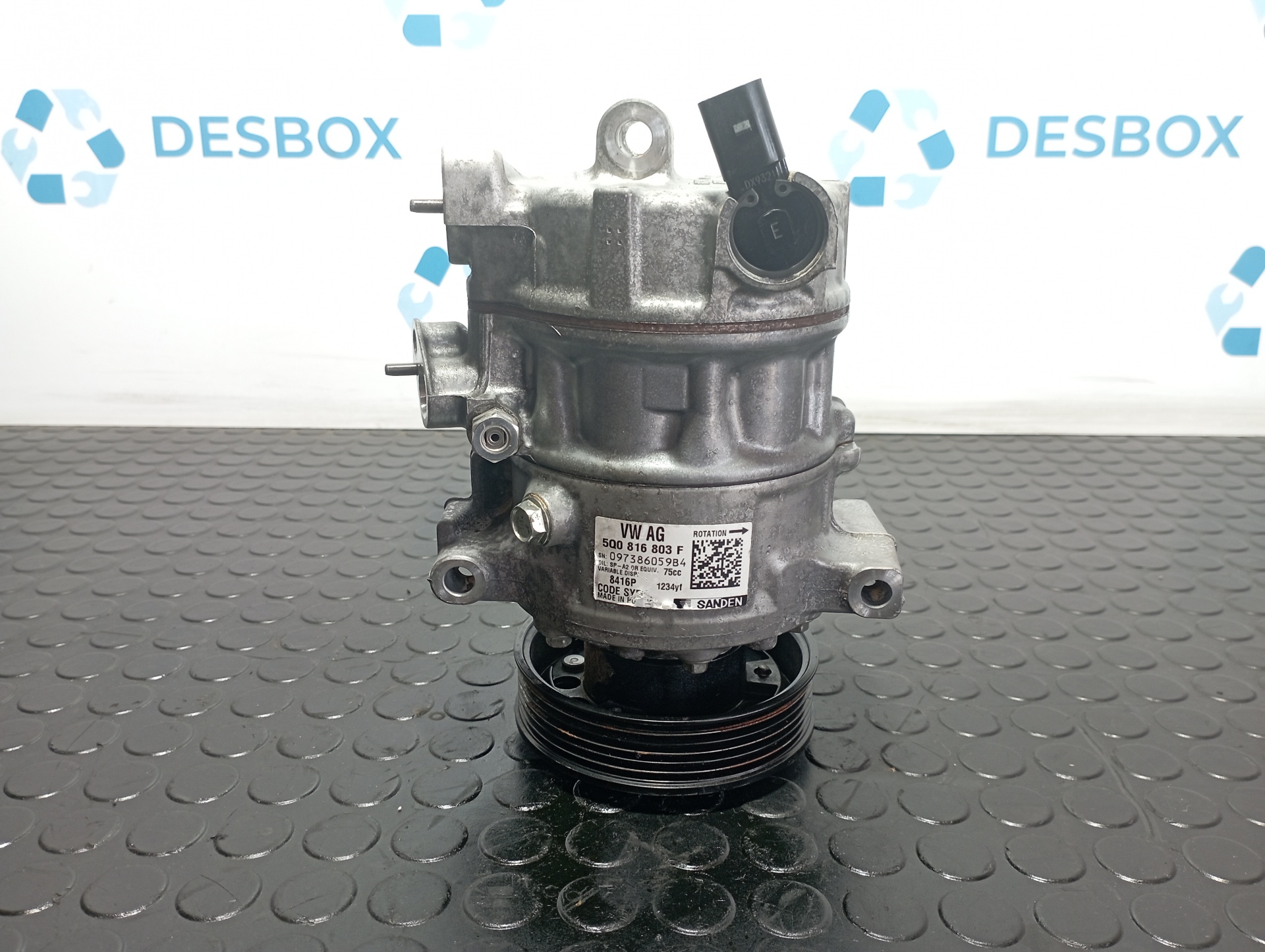 COMPRESOR AIRE ACONDICIONADO VOLKSWAGEN POLO - vista 4