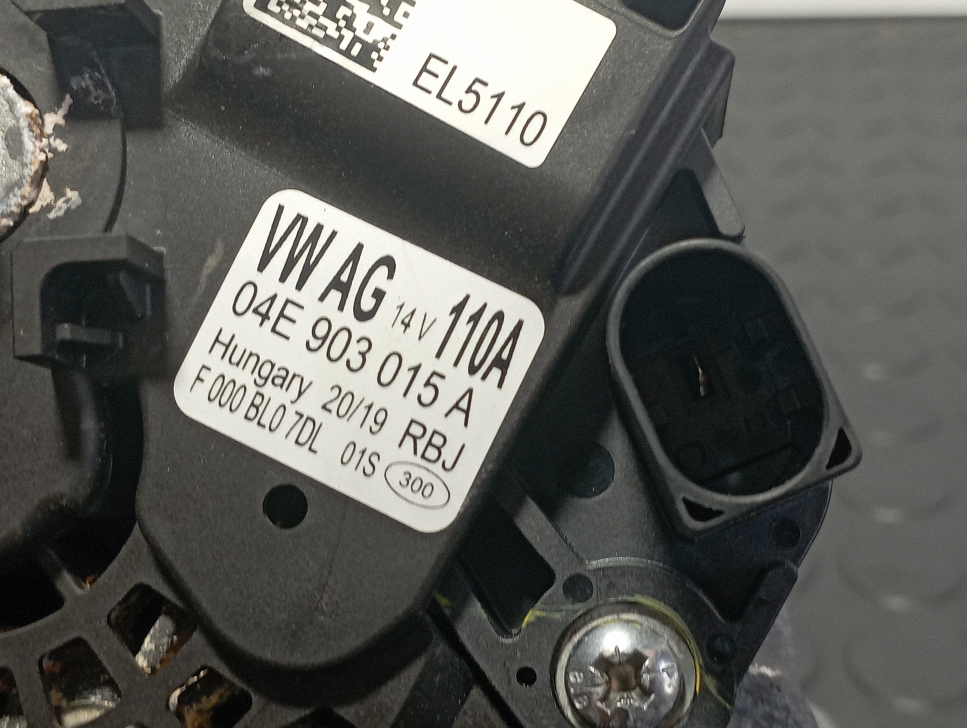 ALTERNADOR VOLKSWAGEN POLO - vista 2