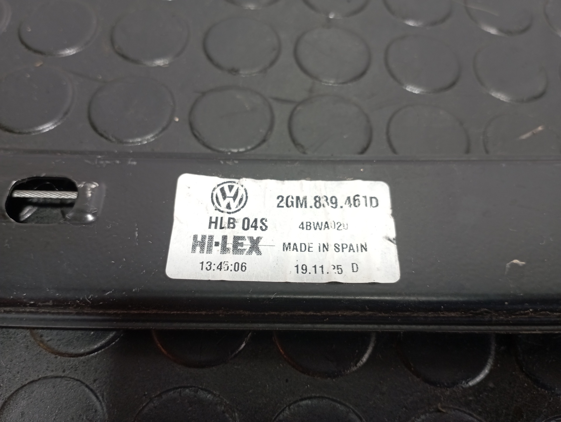 ELEVALUNAS TRASERO IZQUIERDO VOLKSWAGEN T-CROSS (D31) - vista 4